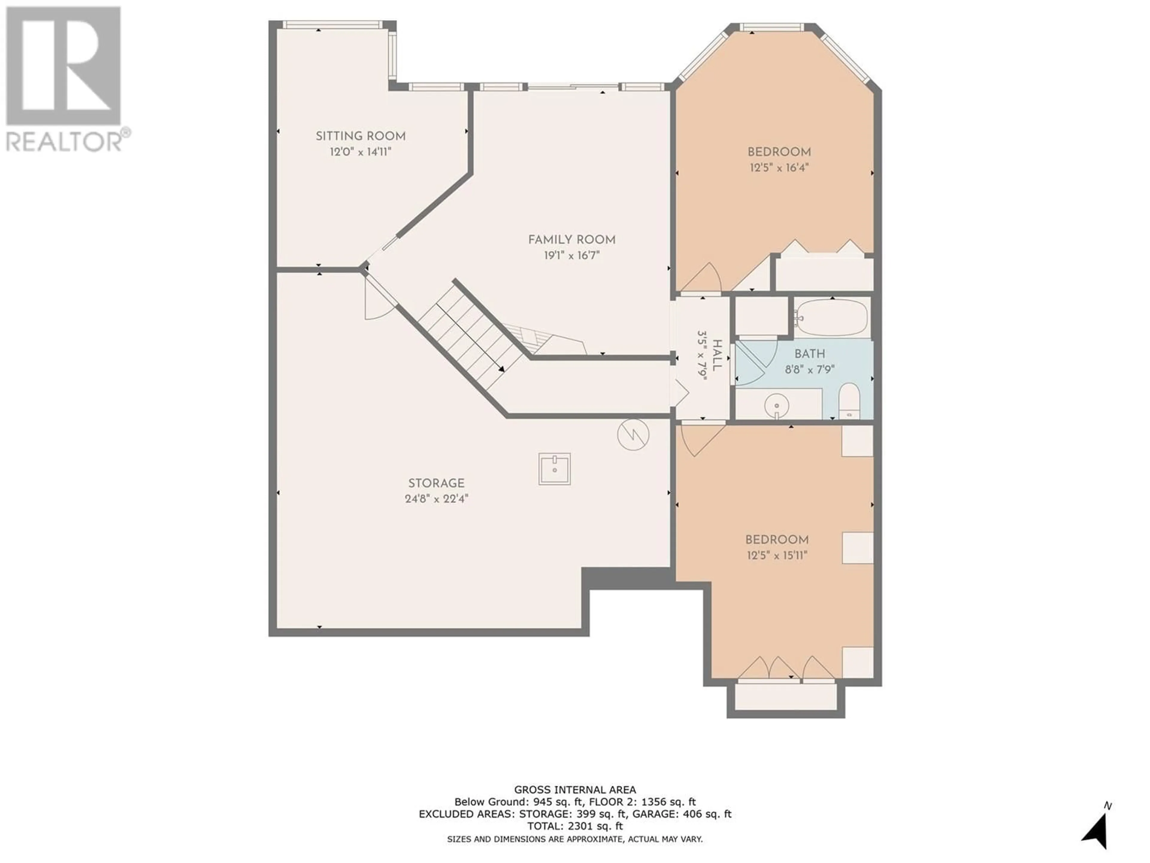 Floor plan for 14 - 4400 GALLAGHERS DRIVE EAST, Kelowna British Columbia V1W3Z8