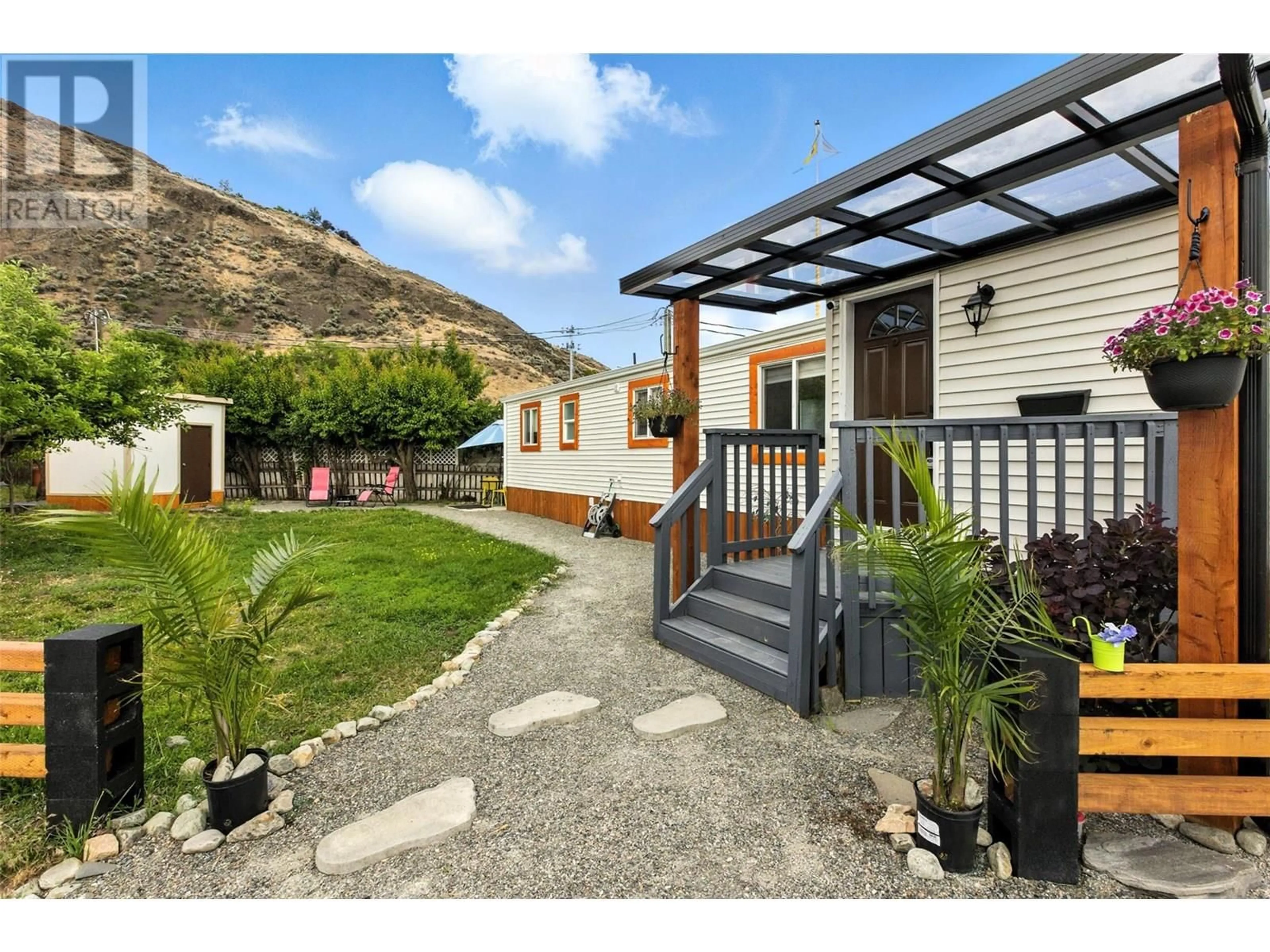 Patio, mountain view for 11 - 1375 ORD ROAD, Kamloops British Columbia V2B7V3