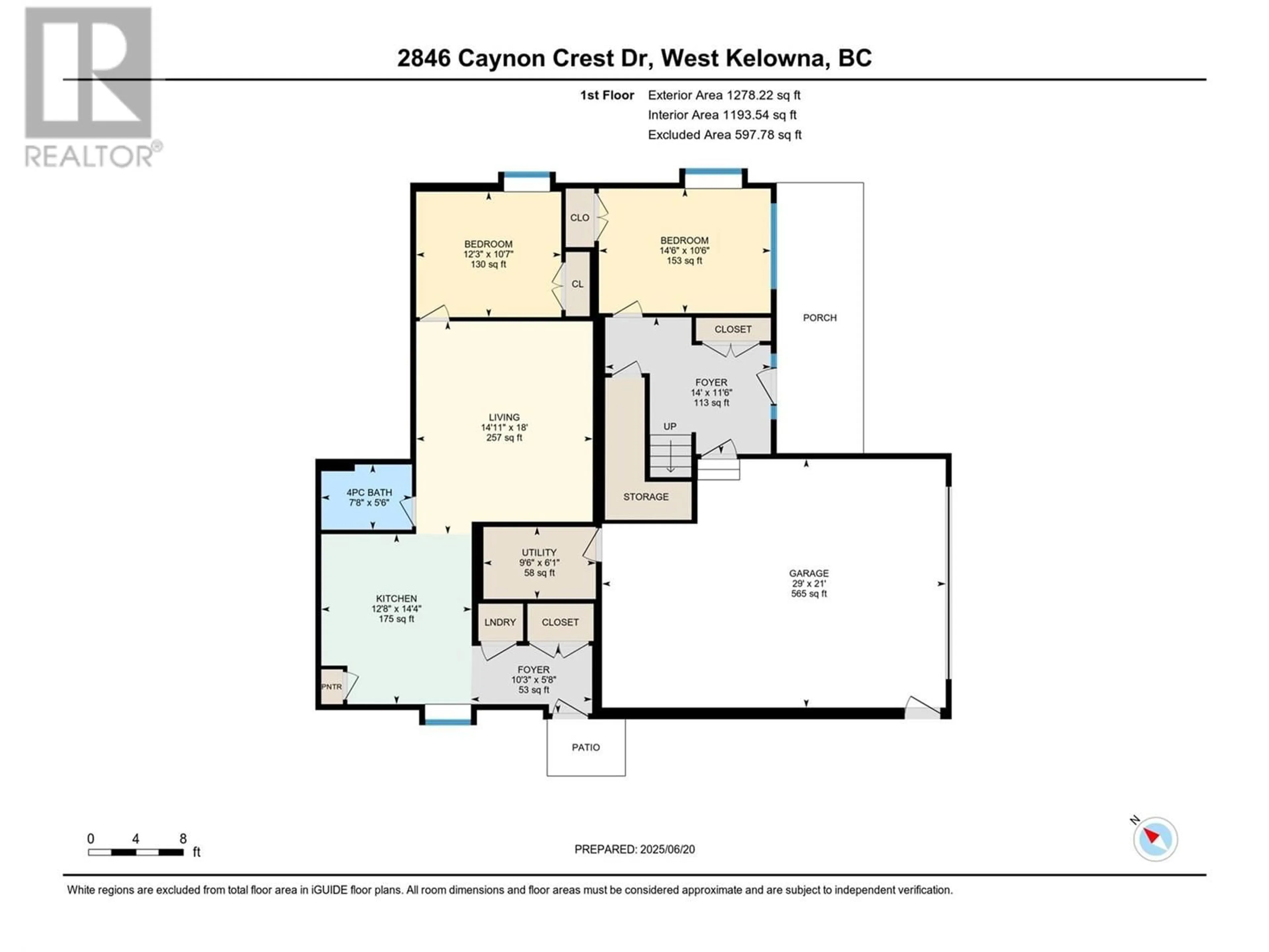 Floor plan for 2846 CANYON CREST DRIVE, West Kelowna British Columbia V4T0E3