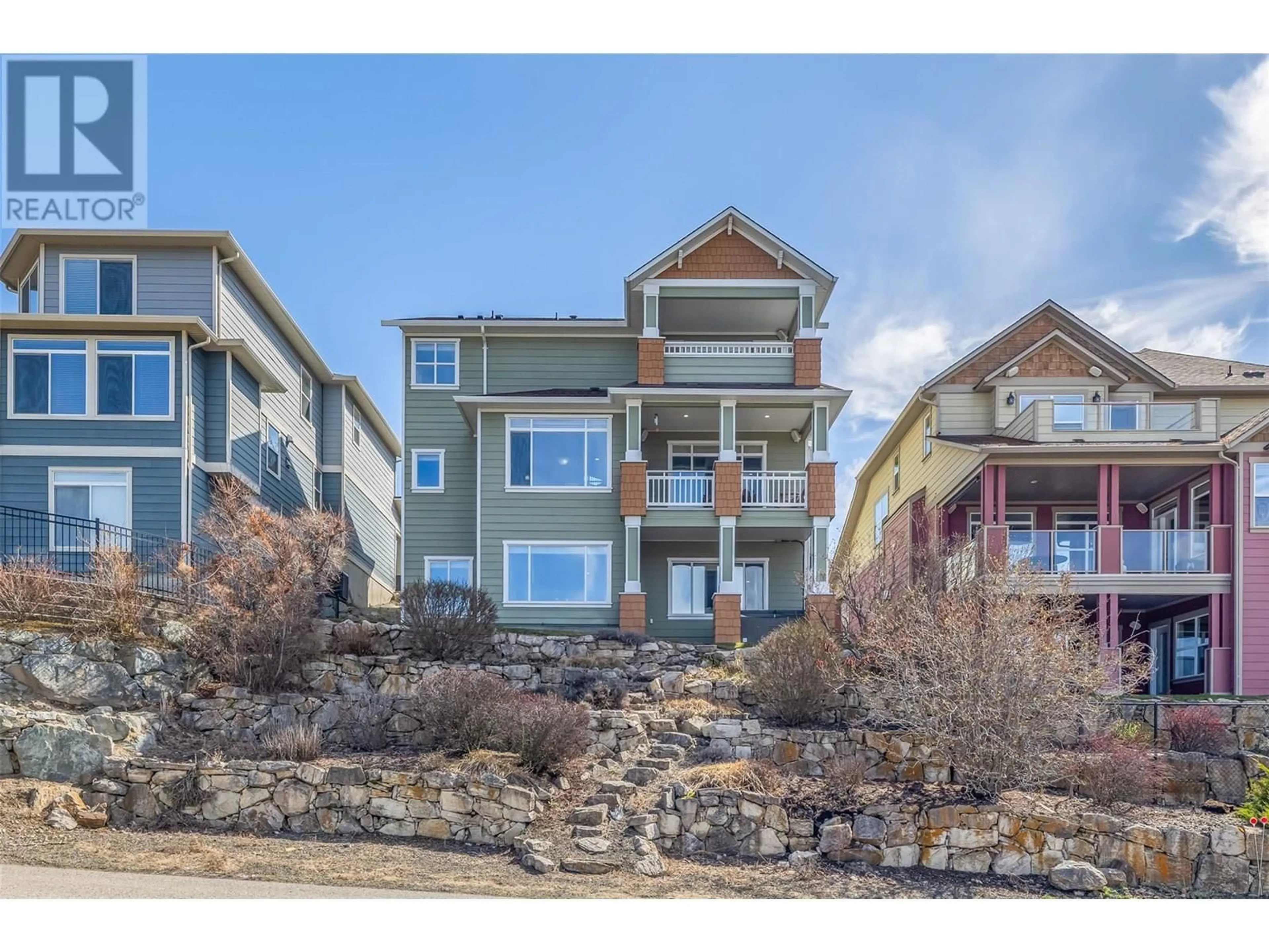 A pic from outside/outdoor area/front of a property/back of a property/a pic from drone, unknown for 5450 SOUTH PERIMETER WAY, Kelowna British Columbia V1W5C6