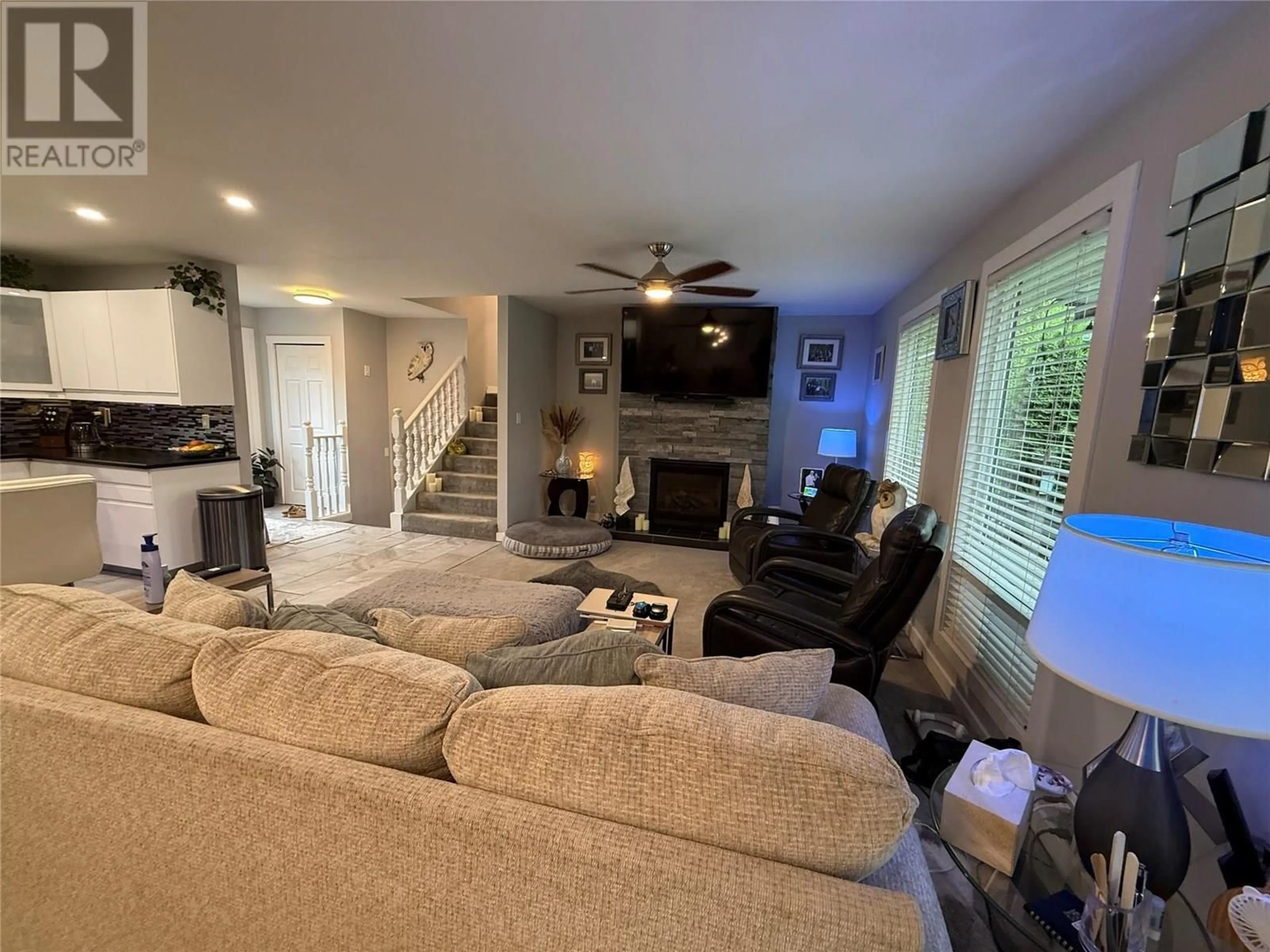 Living room with furniture, unknown for 5344 BOGETTI PLACE, Kamloops British Columbia V2C6B2