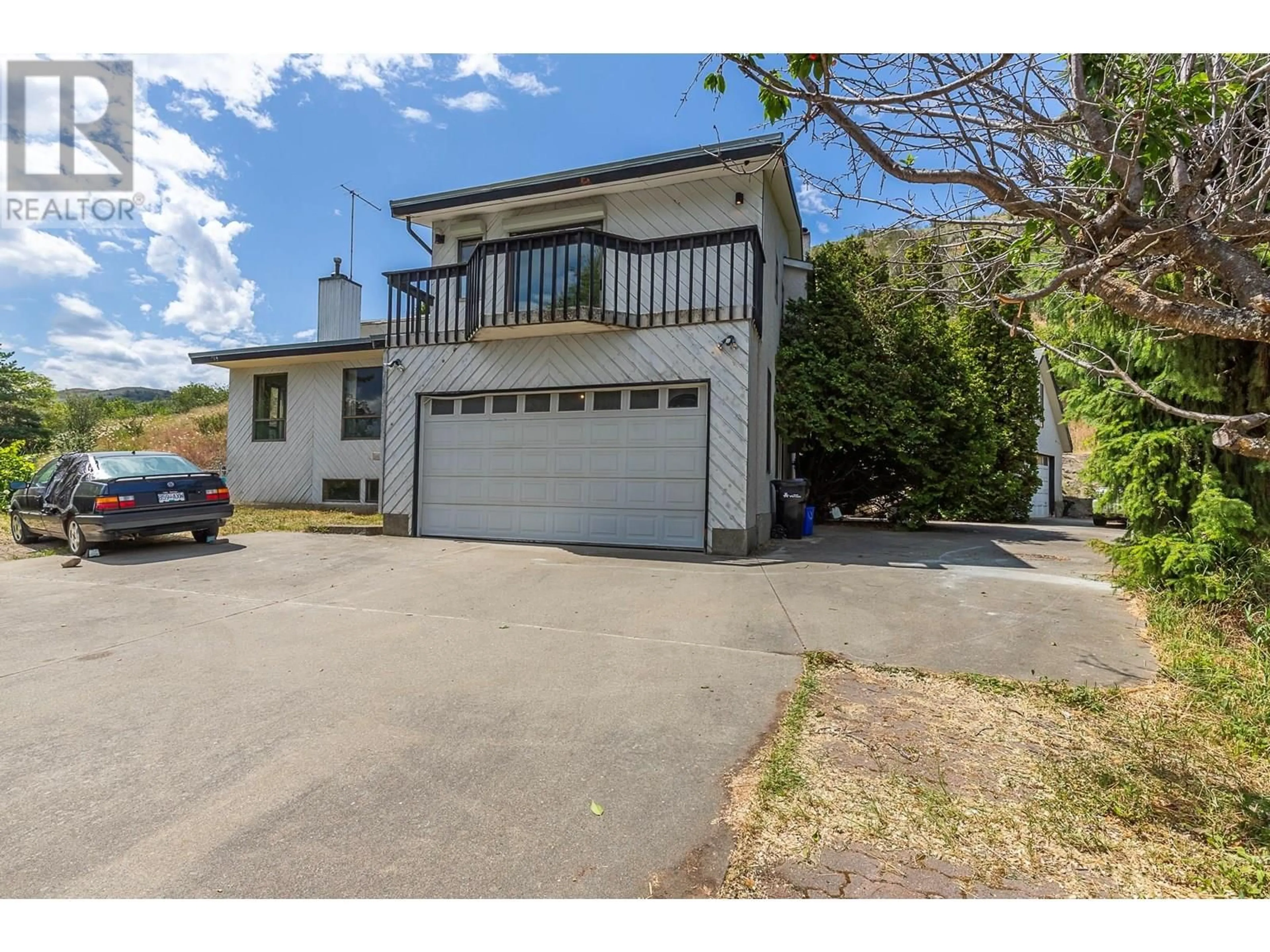 A pic from outside/outdoor area/front of a property/back of a property/a pic from drone, street for 6602/6594 GOOSE LAKE ROAD, Vernon British Columbia V1H1W2