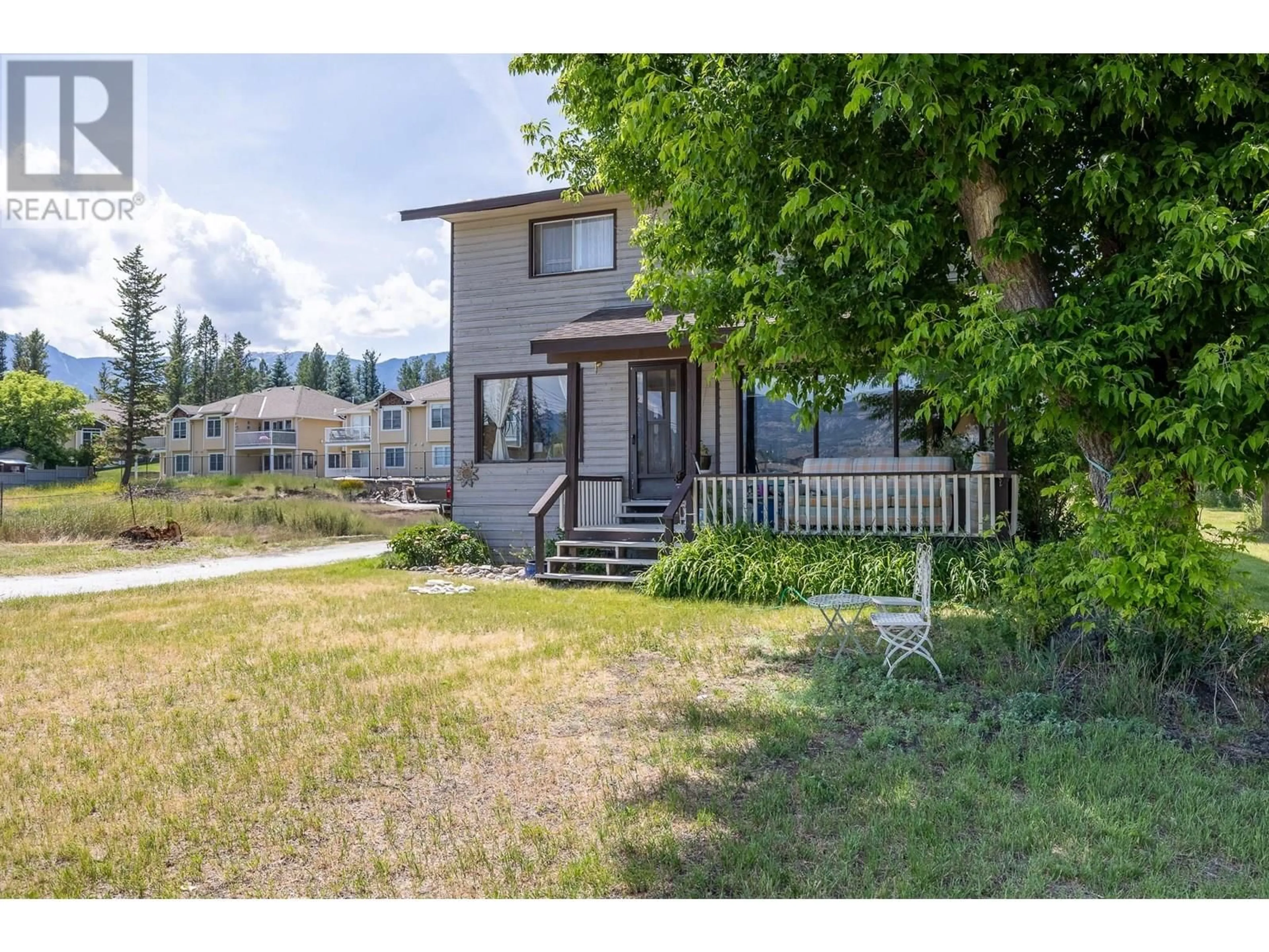 A pic from outside/outdoor area/front of a property/back of a property/a pic from drone, street for 1012 11 AVENUE, Invermere British Columbia V0A1K4