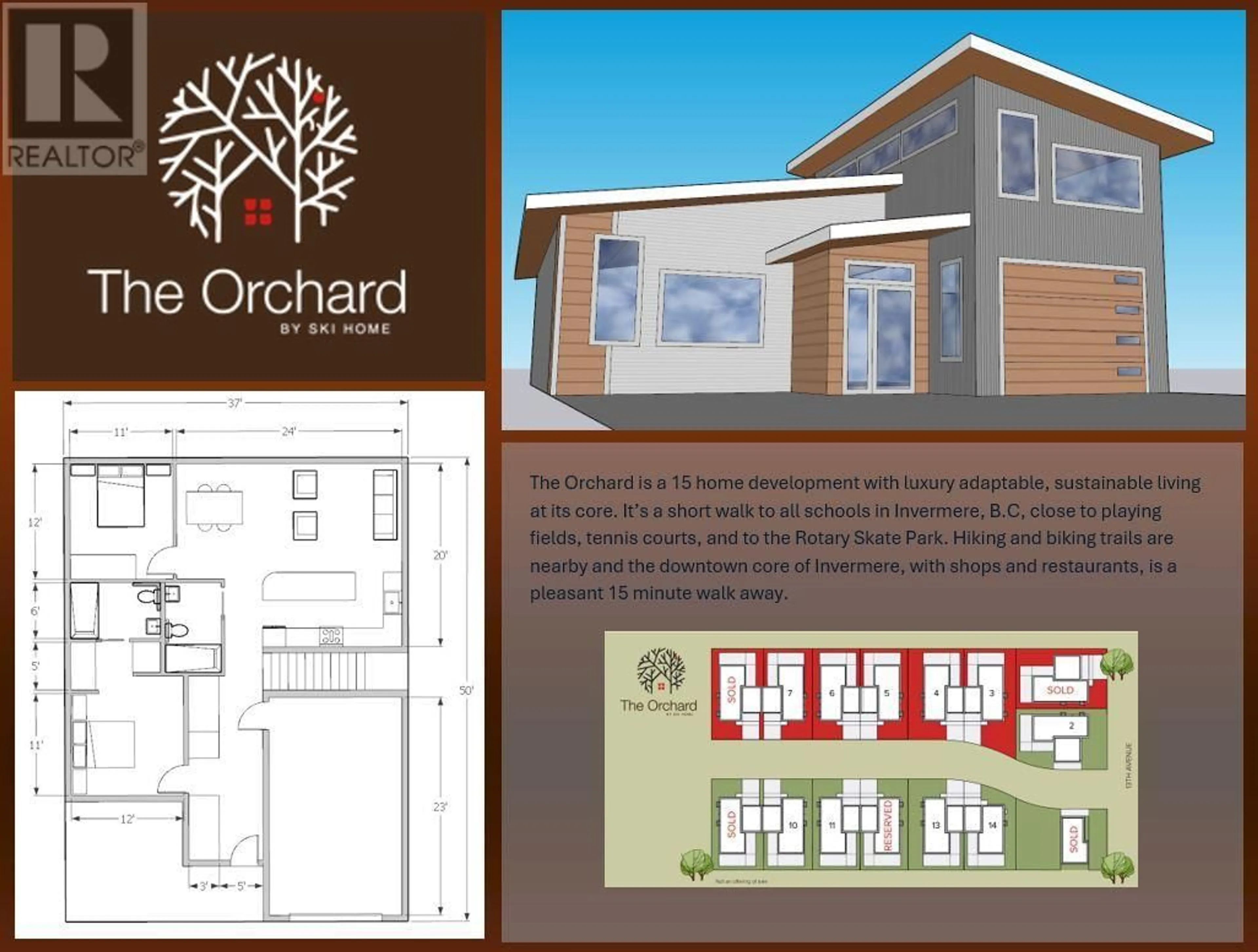 Floor plan for 1302 ORCHARD LANE, Invermere British Columbia V0A1K0