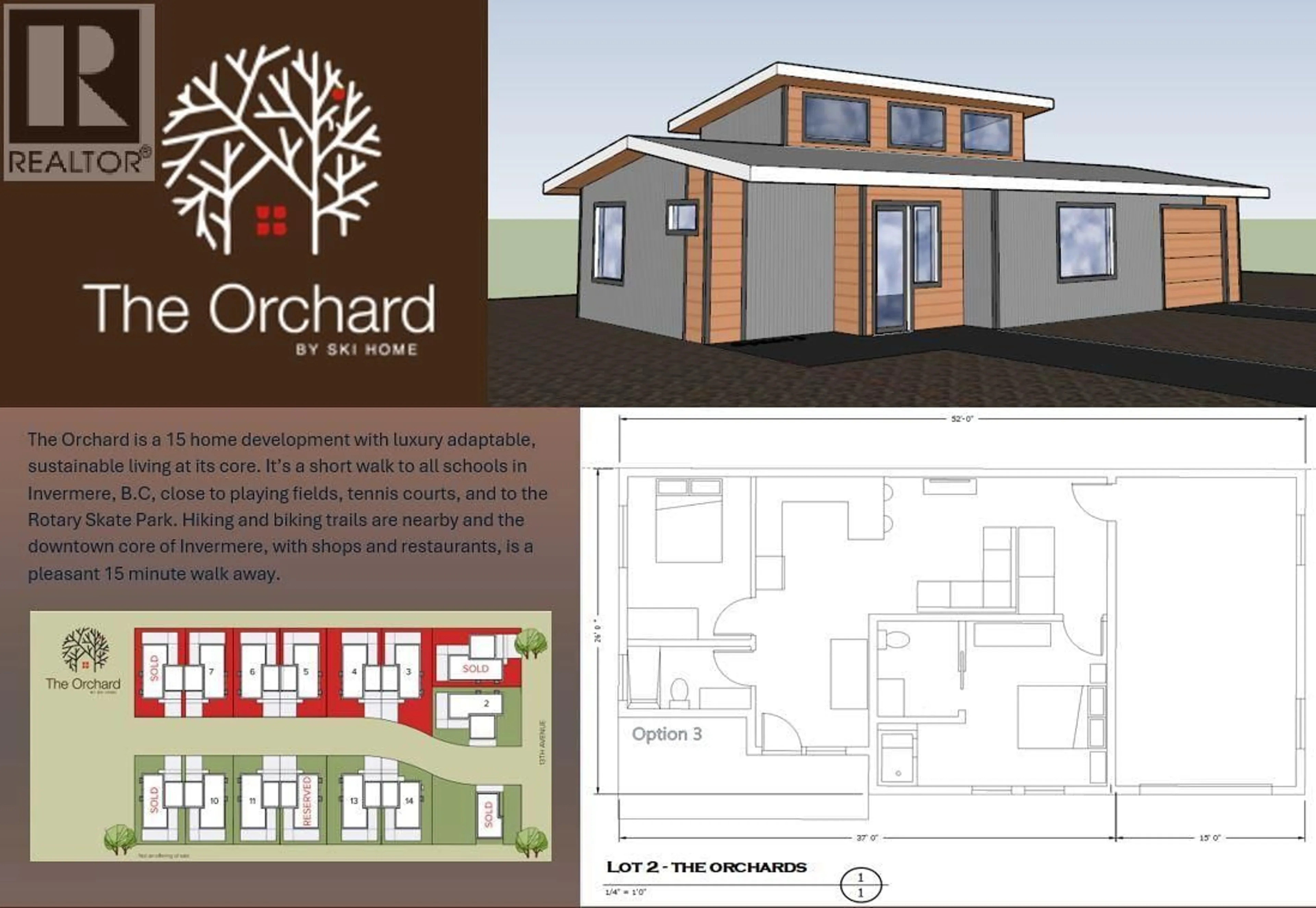 Floor plan for 1302 ORCHARD LANE, Invermere British Columbia V0A1K0