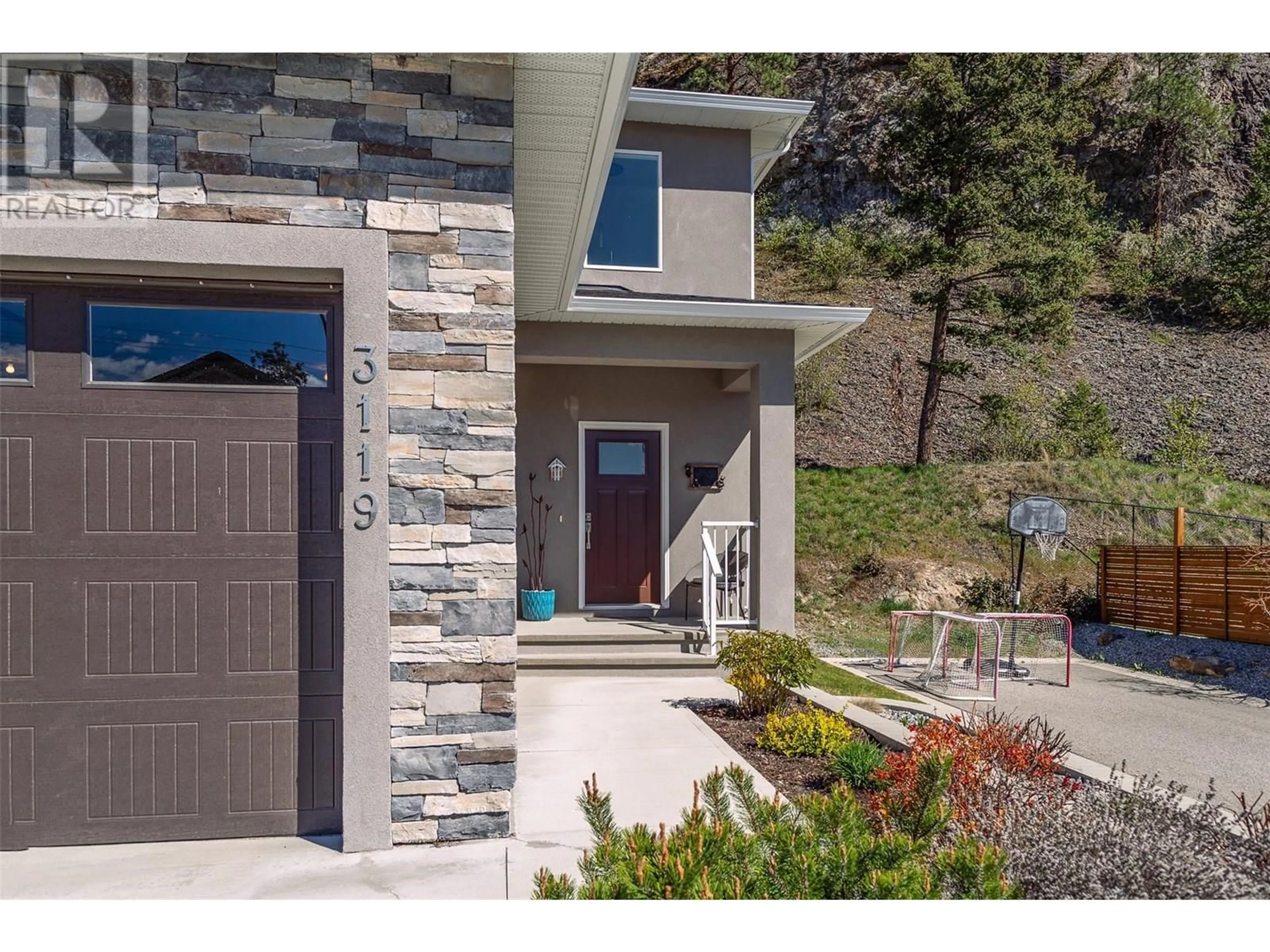 Home with brick exterior material, street for 3119 RIESLING WAY, West Kelowna British Columbia V4T3M7