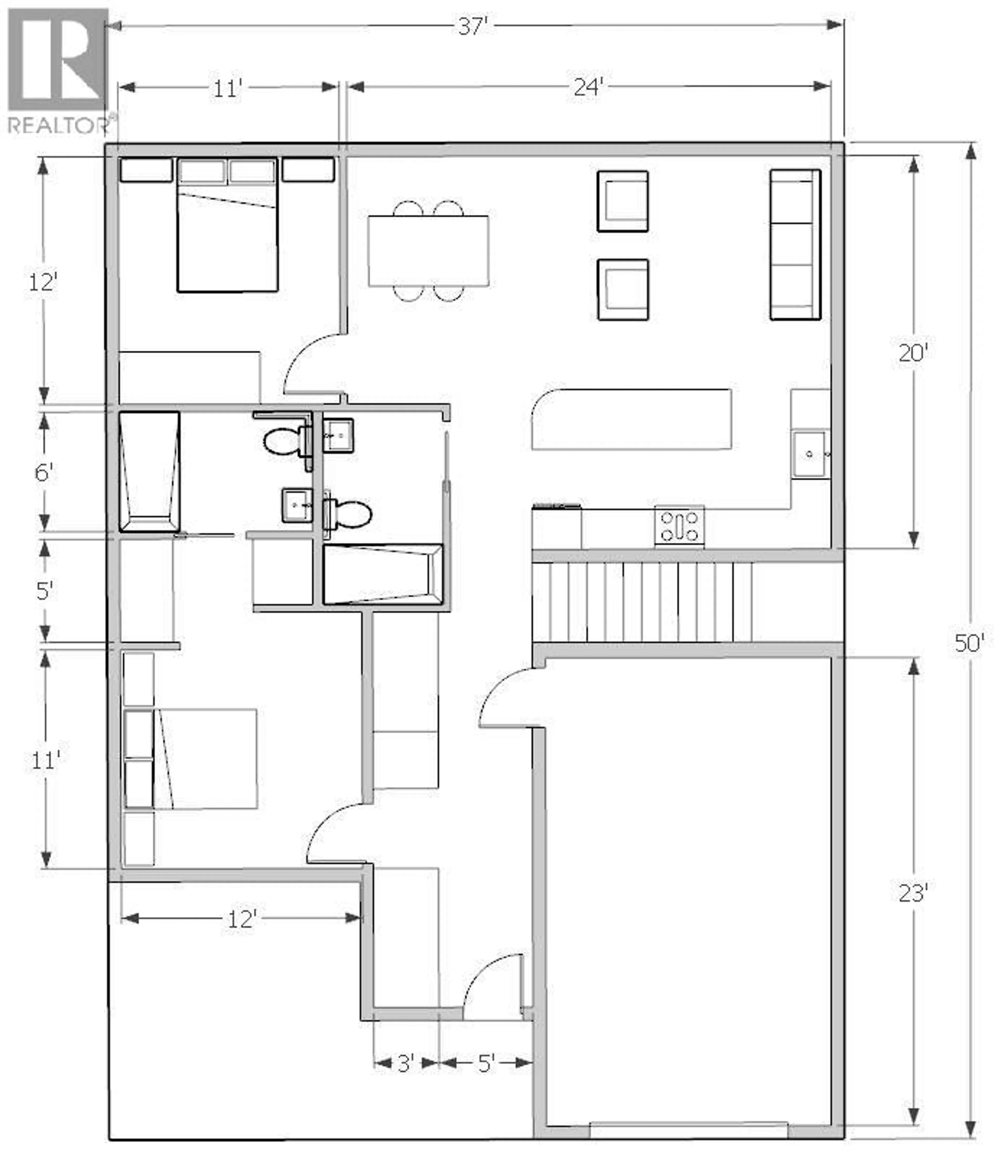 Floor plan for 1303 ORCHARD LANE, Invermere British Columbia V0A1K0