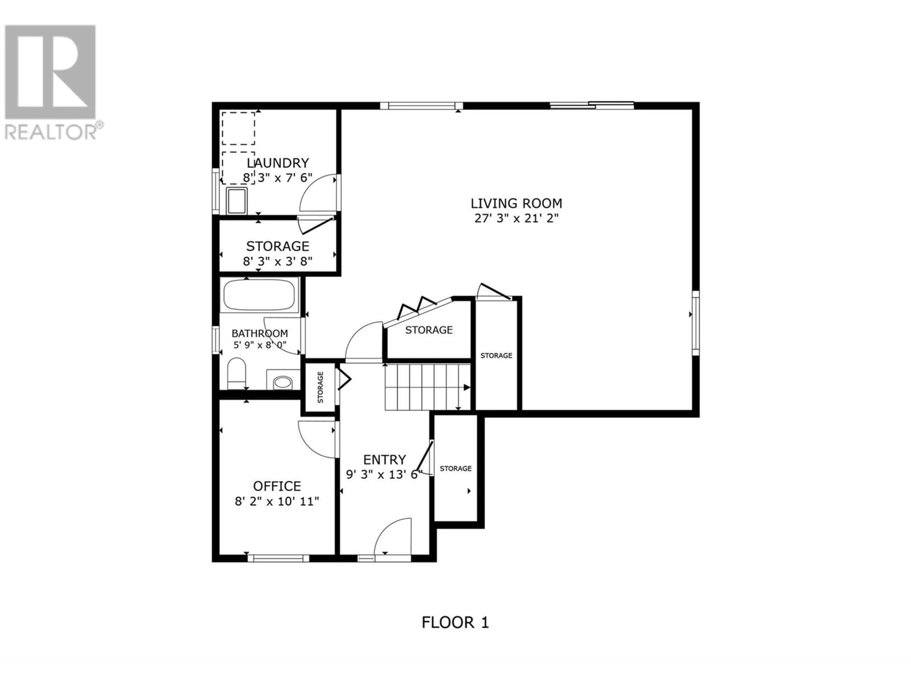 Floor plan for 1887 MILLARD COURT EAST, Kelowna British Columbia V1V1R2
