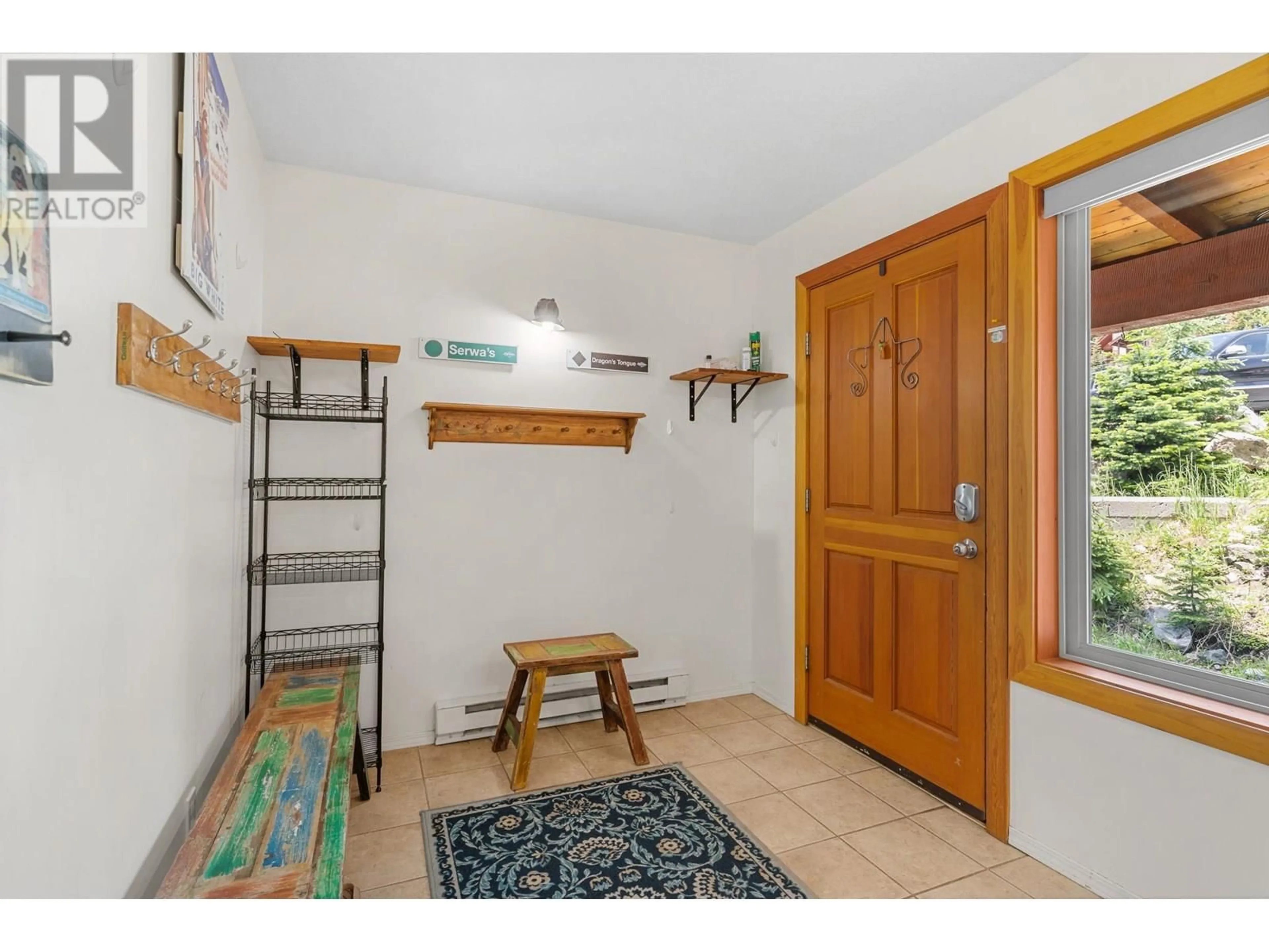 Indoor entryway for B - 4821 SNOW PINES ROAD, Big White British Columbia V1P1P3