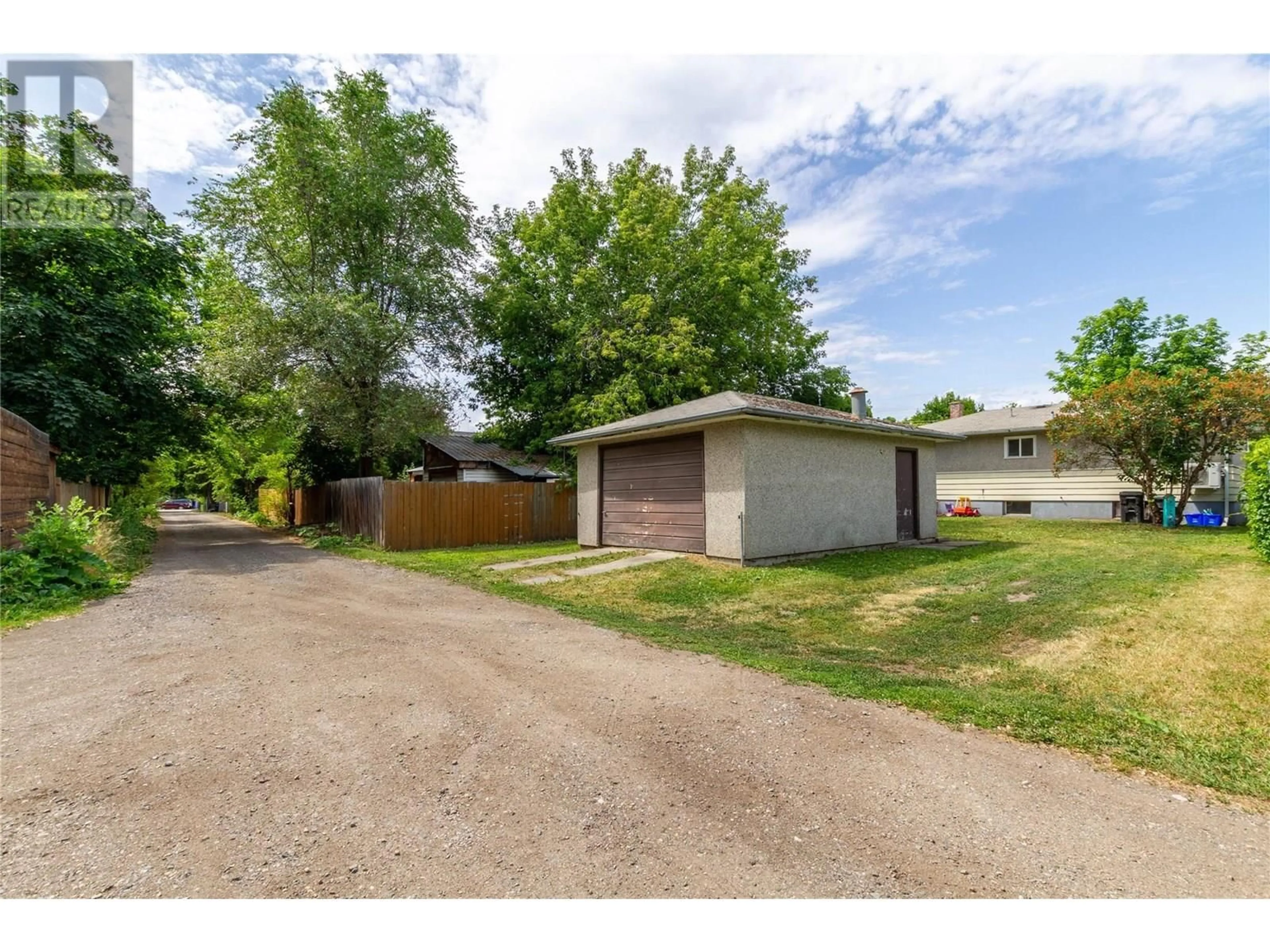 A pic from outside/outdoor area/front of a property/back of a property/a pic from drone, street for 4205 30 STREET, Vernon British Columbia V1T5G2