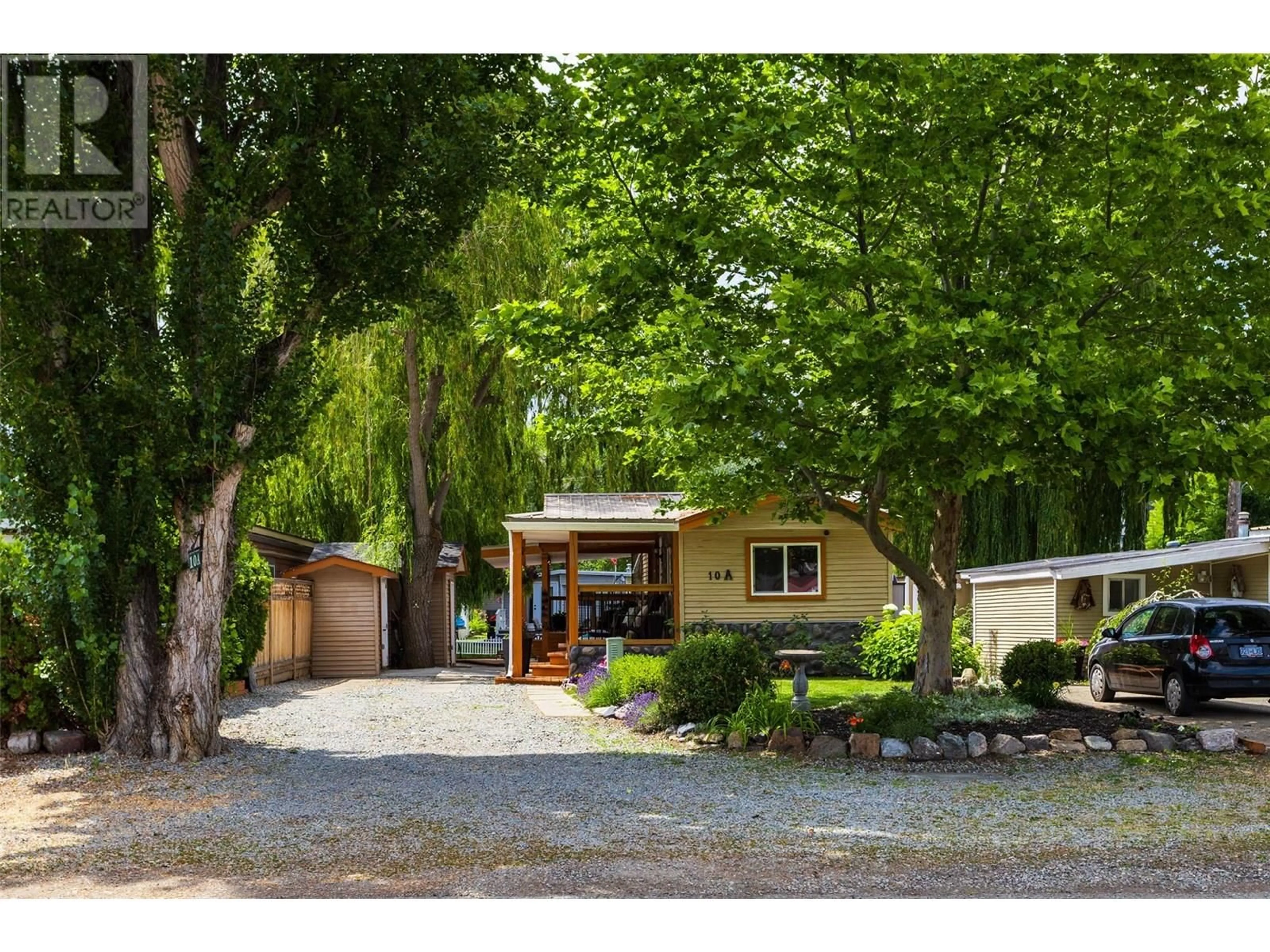 A pic from outside/outdoor area/front of a property/back of a property/a pic from drone, street for 10A - 1375 GREEN BAY ROAD, West Kelowna British Columbia V4T2B8