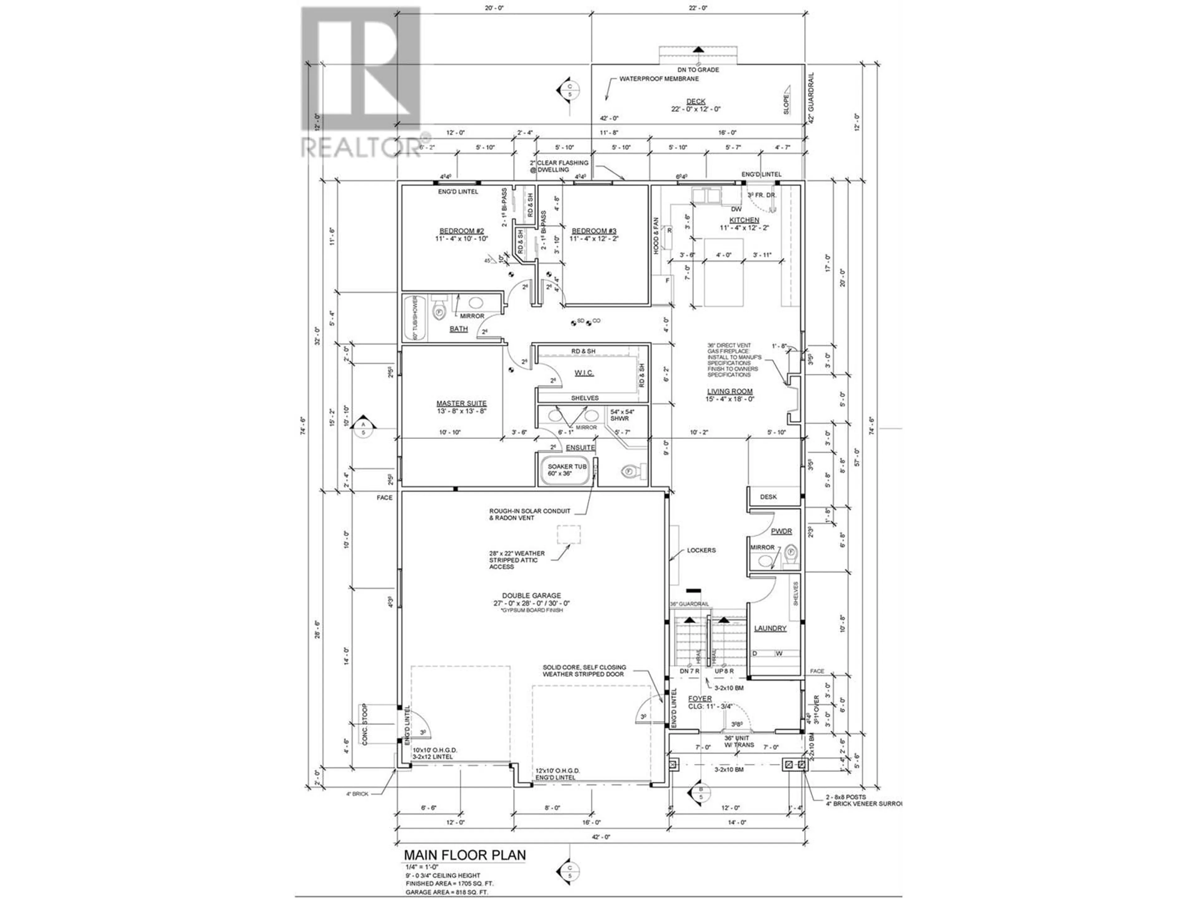 Floor plan for 712 LAKE COURT, West Kelowna British Columbia V1Z0A3