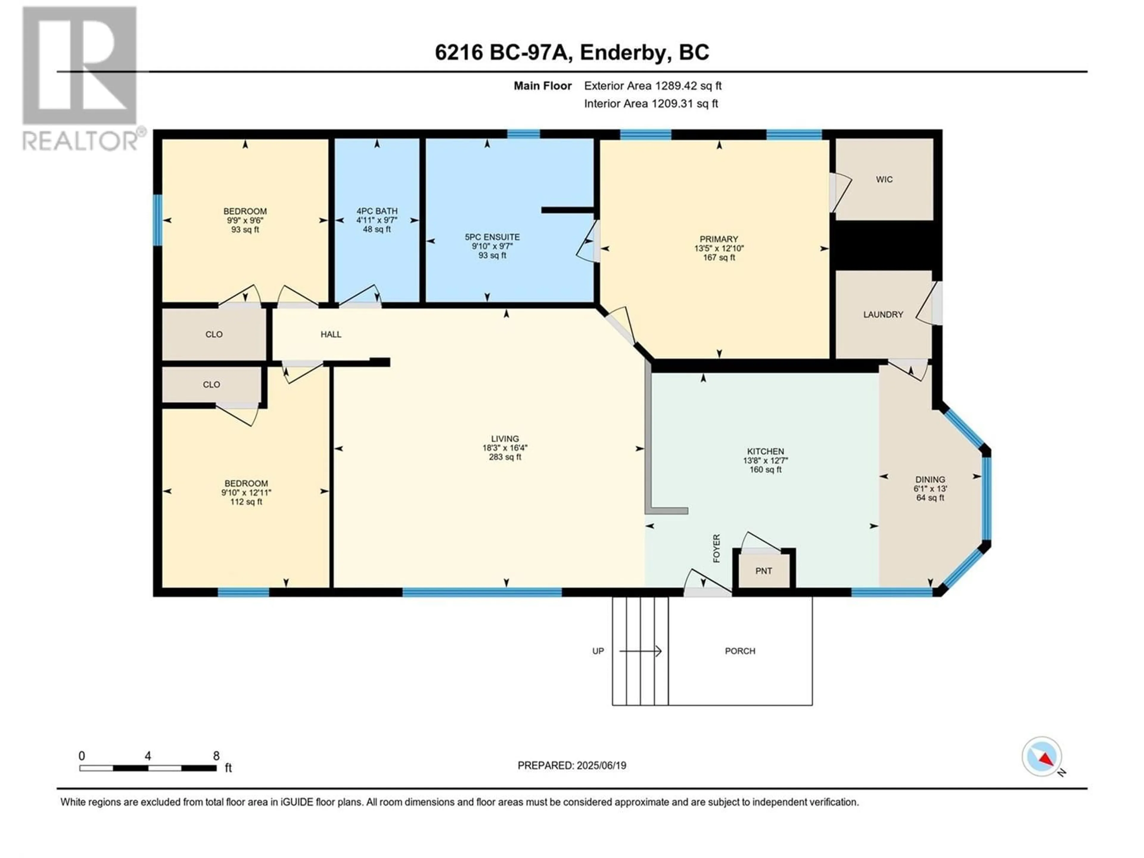 Floor plan for 6216 97A HIGHWAY, Enderby British Columbia V0E1V3