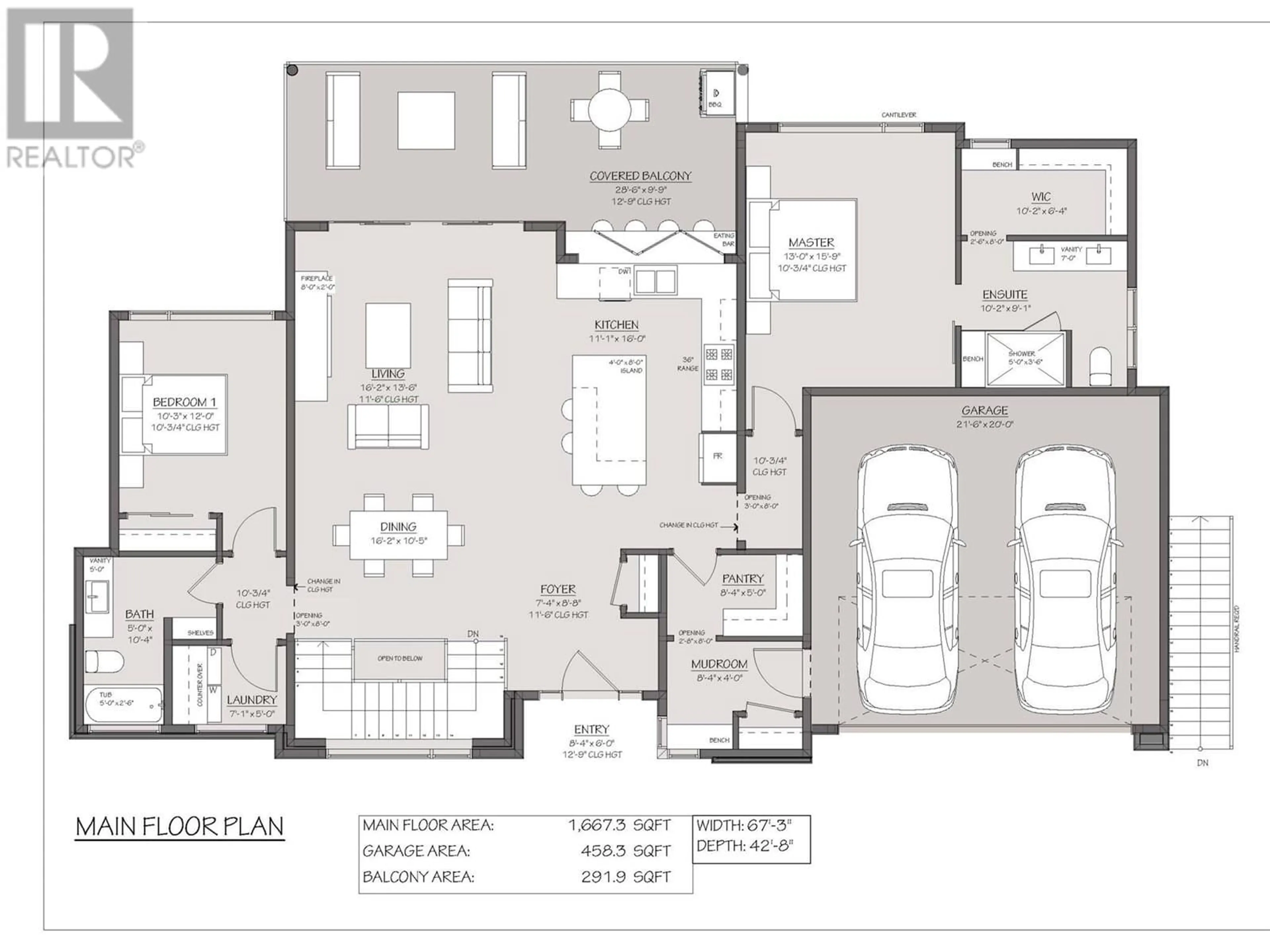Floor plan for 1096 ANTLER DRIVE, Penticton British Columbia V2A0J8