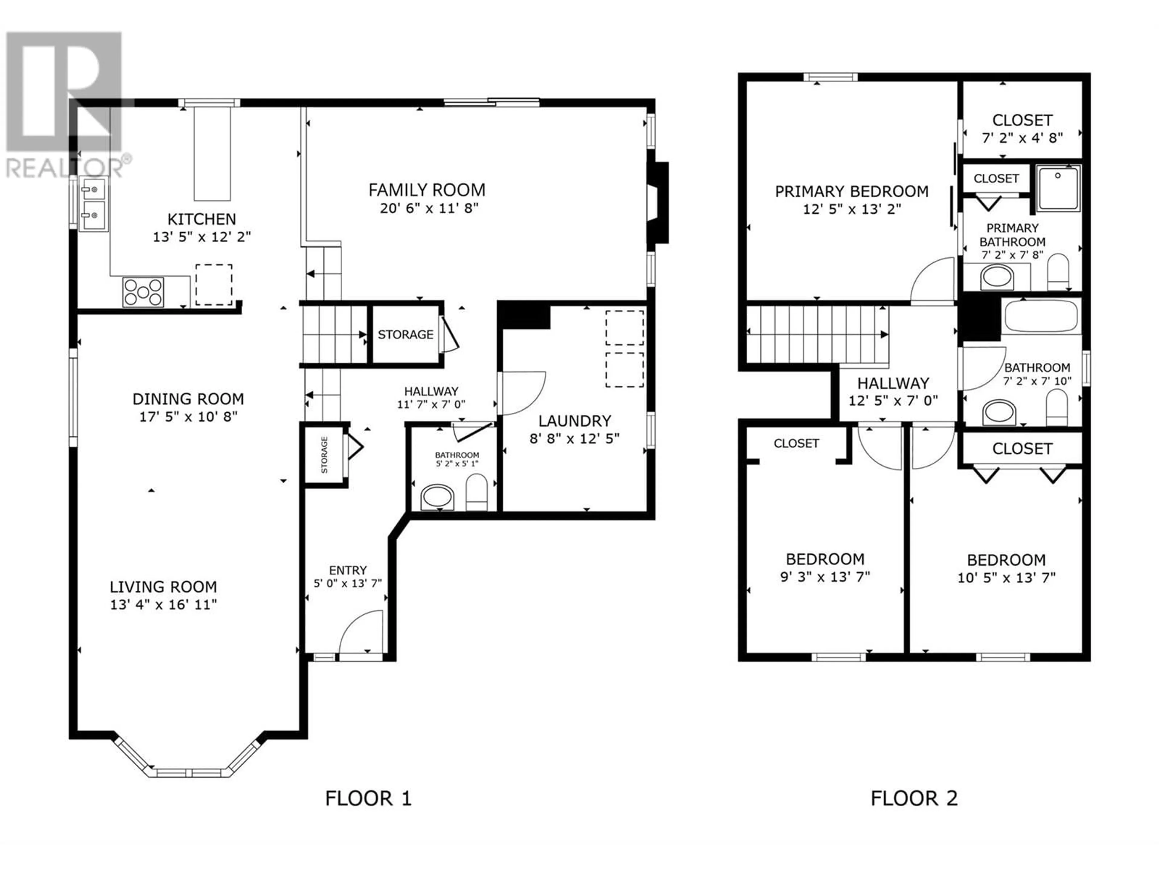 Floor plan for 2054 ZINNIA ROAD, Kelowna British Columbia V1V1P5