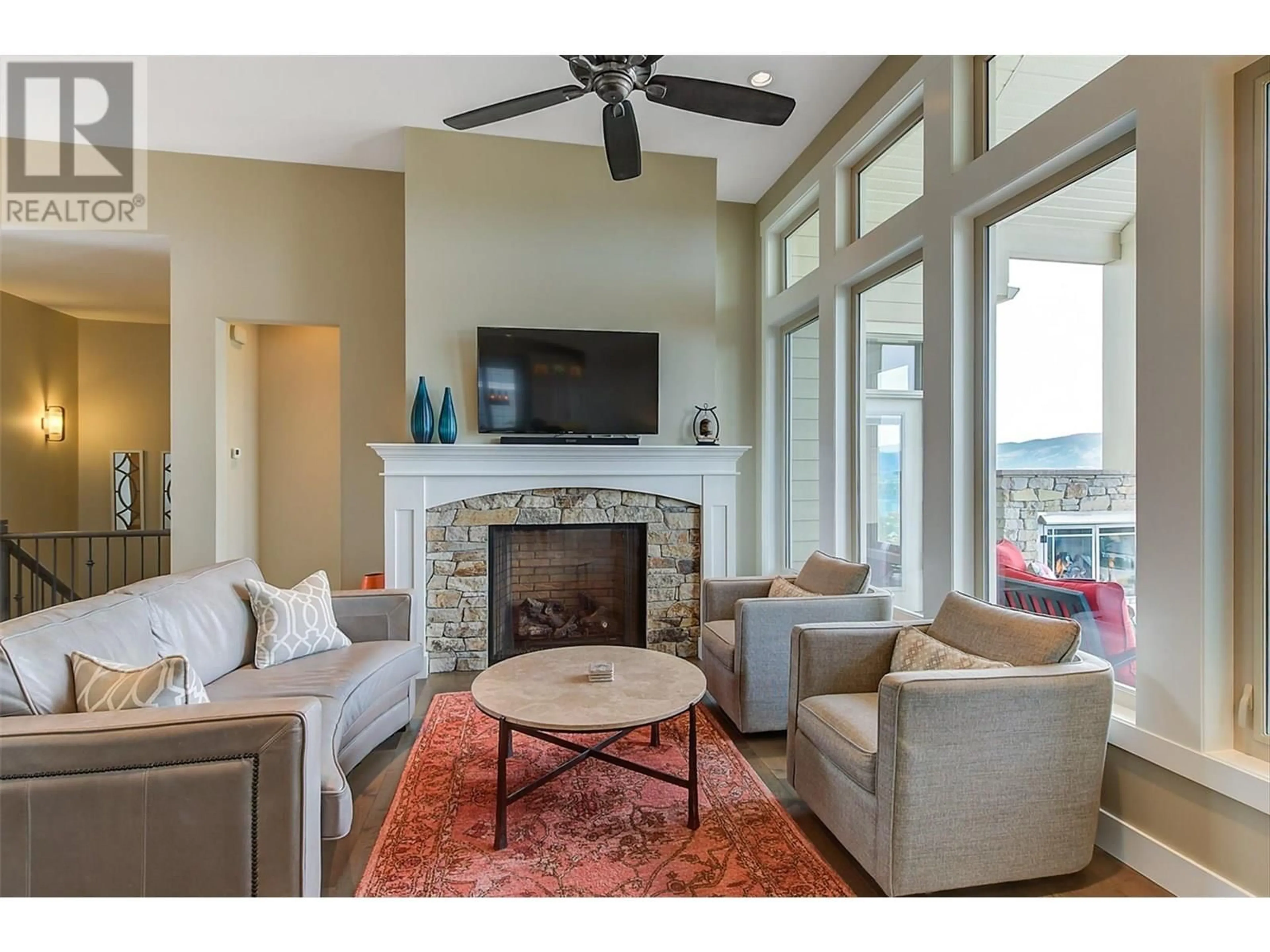 Living room with furniture, unknown for 440 LAKEPOINTE DRIVE, Kelowna British Columbia V1W5K2