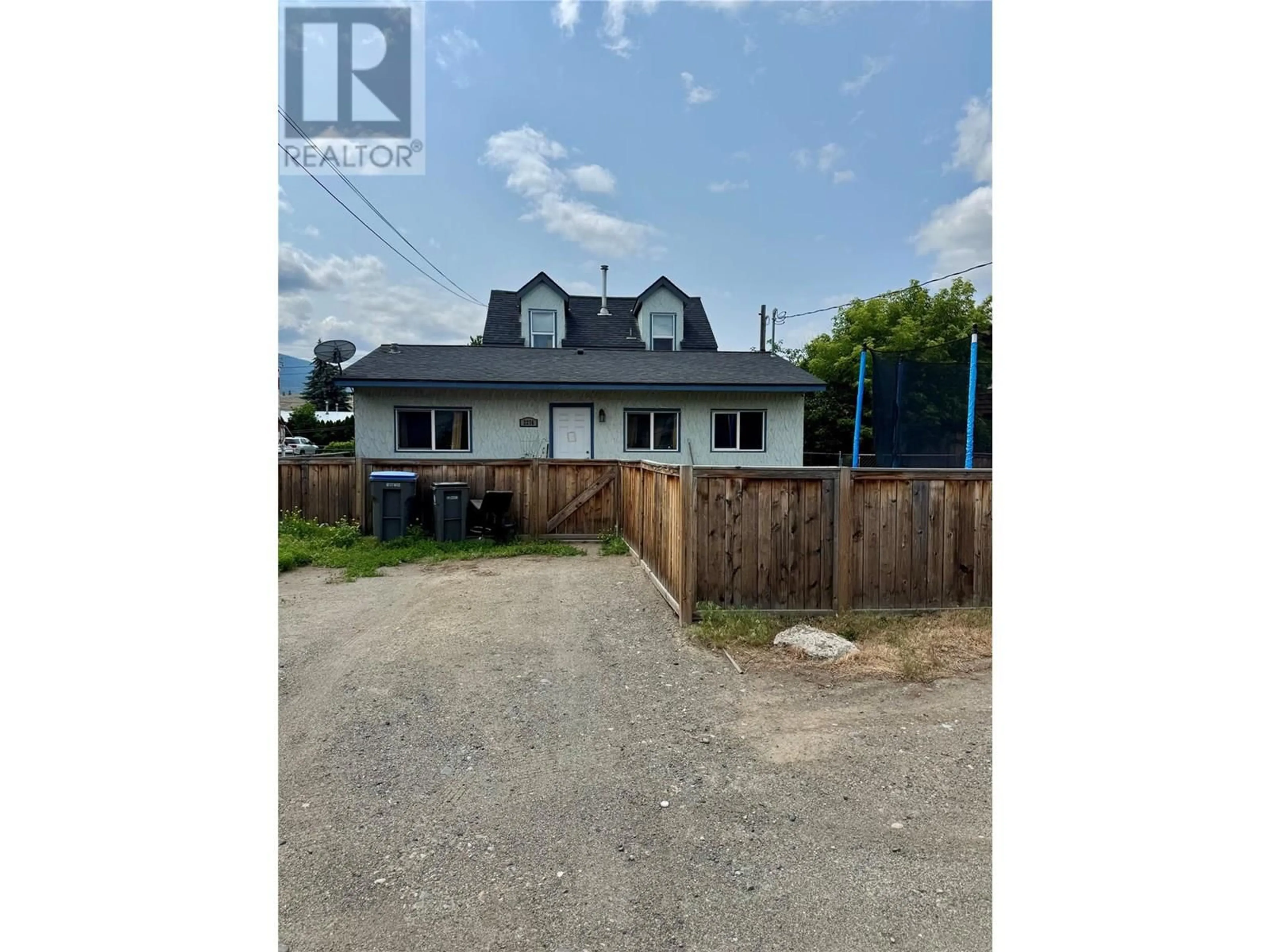 A pic from outside/outdoor area/front of a property/back of a property/a pic from drone, building for 2276 COUTLEE AVENUE, Merritt British Columbia V1K1R6