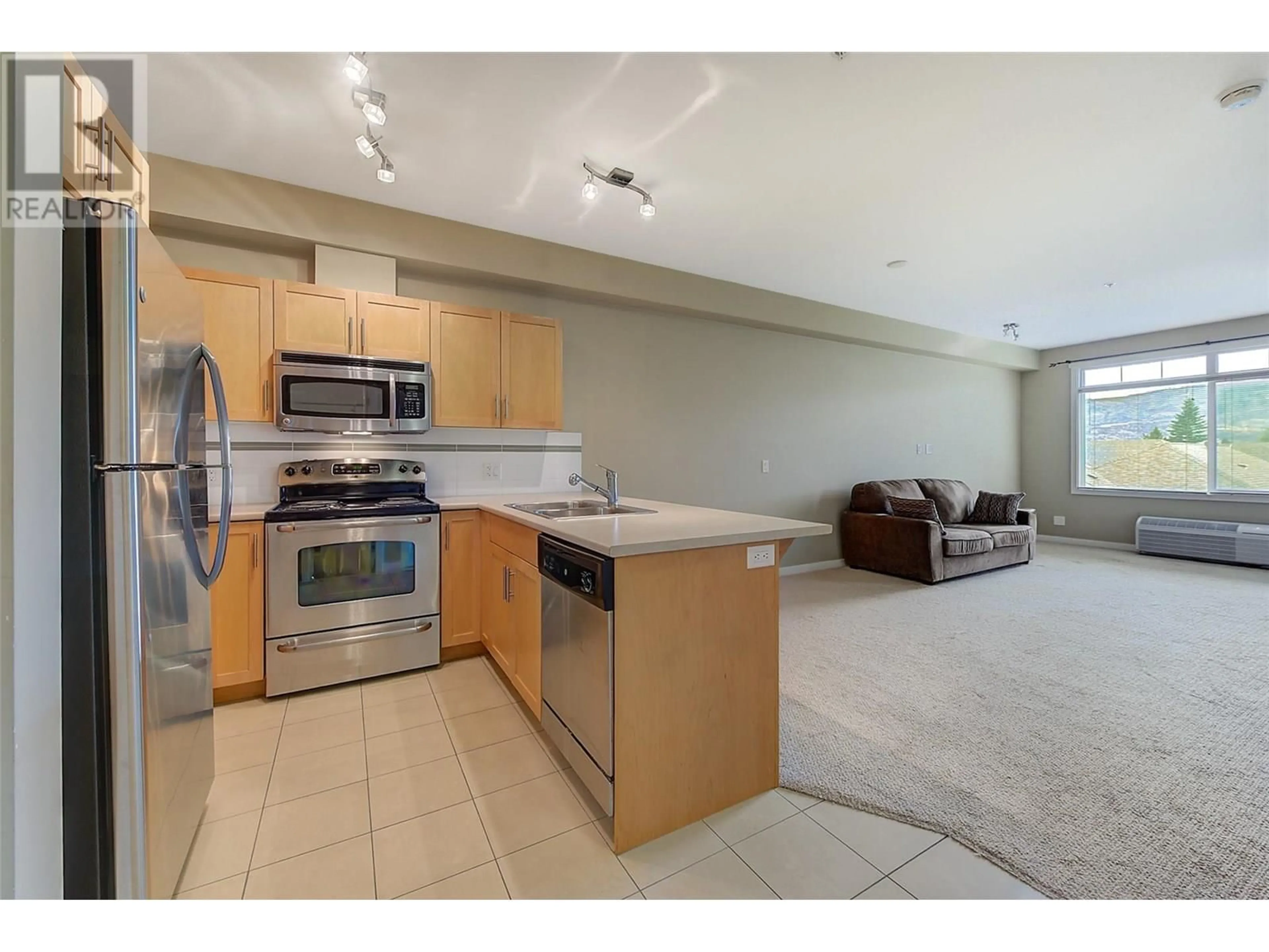 Open concept kitchen, unknown for 206 - 1350 RIDGEWAY DRIVE, Kelowna British Columbia V1Y9T8