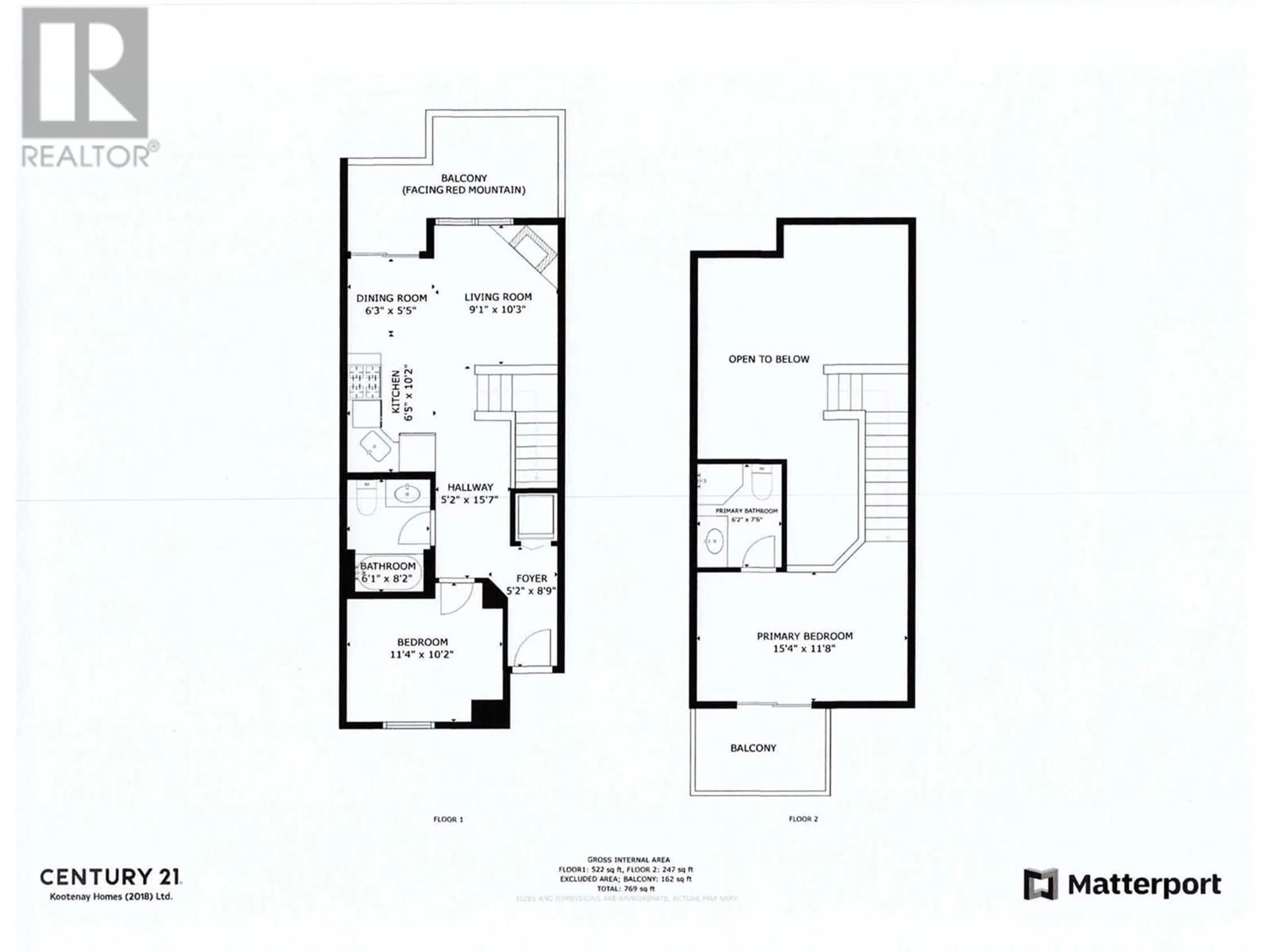 Floor plan for 3A - 1080 OLAUS WAY, Rossland British Columbia V0G1Y0
