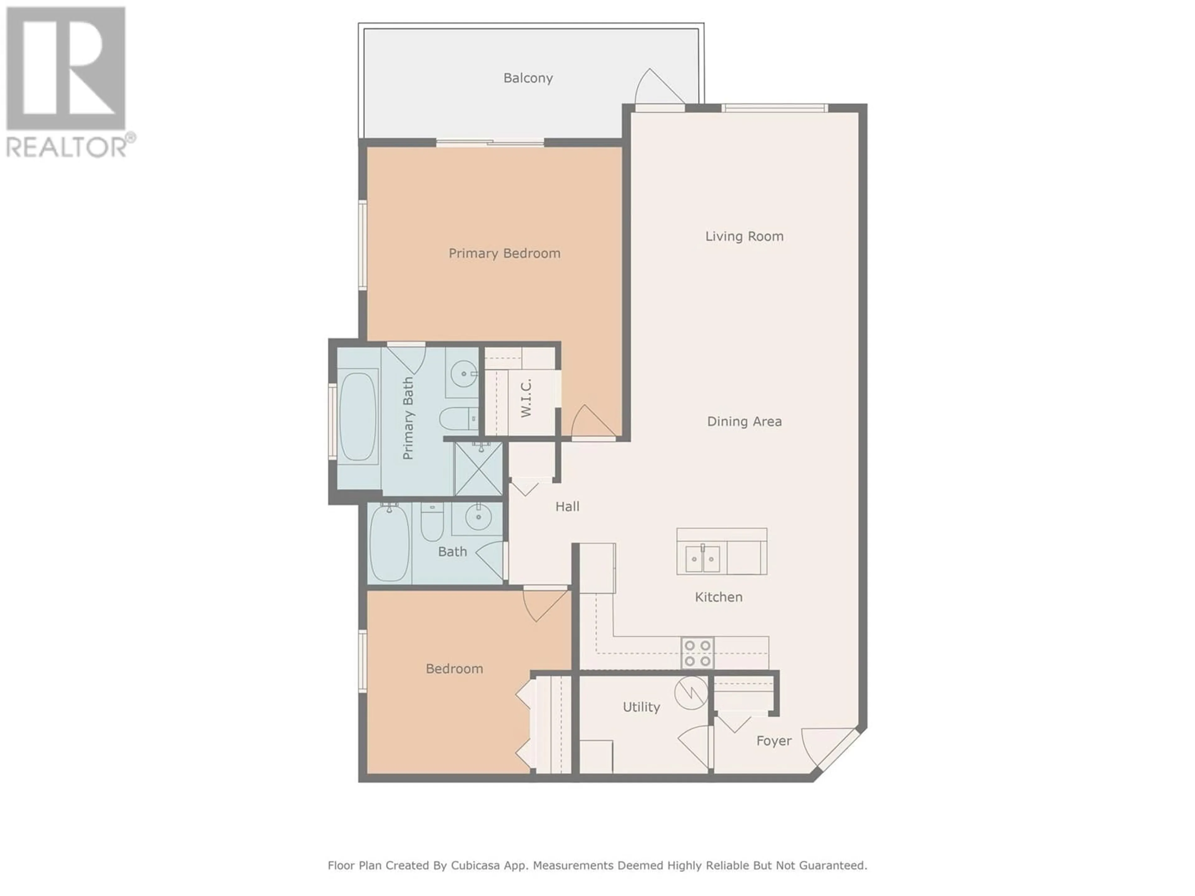Floor plan for 207 - 2523 SHANNON VIEW DRIVE, West Kelowna British Columbia V4T2Z7