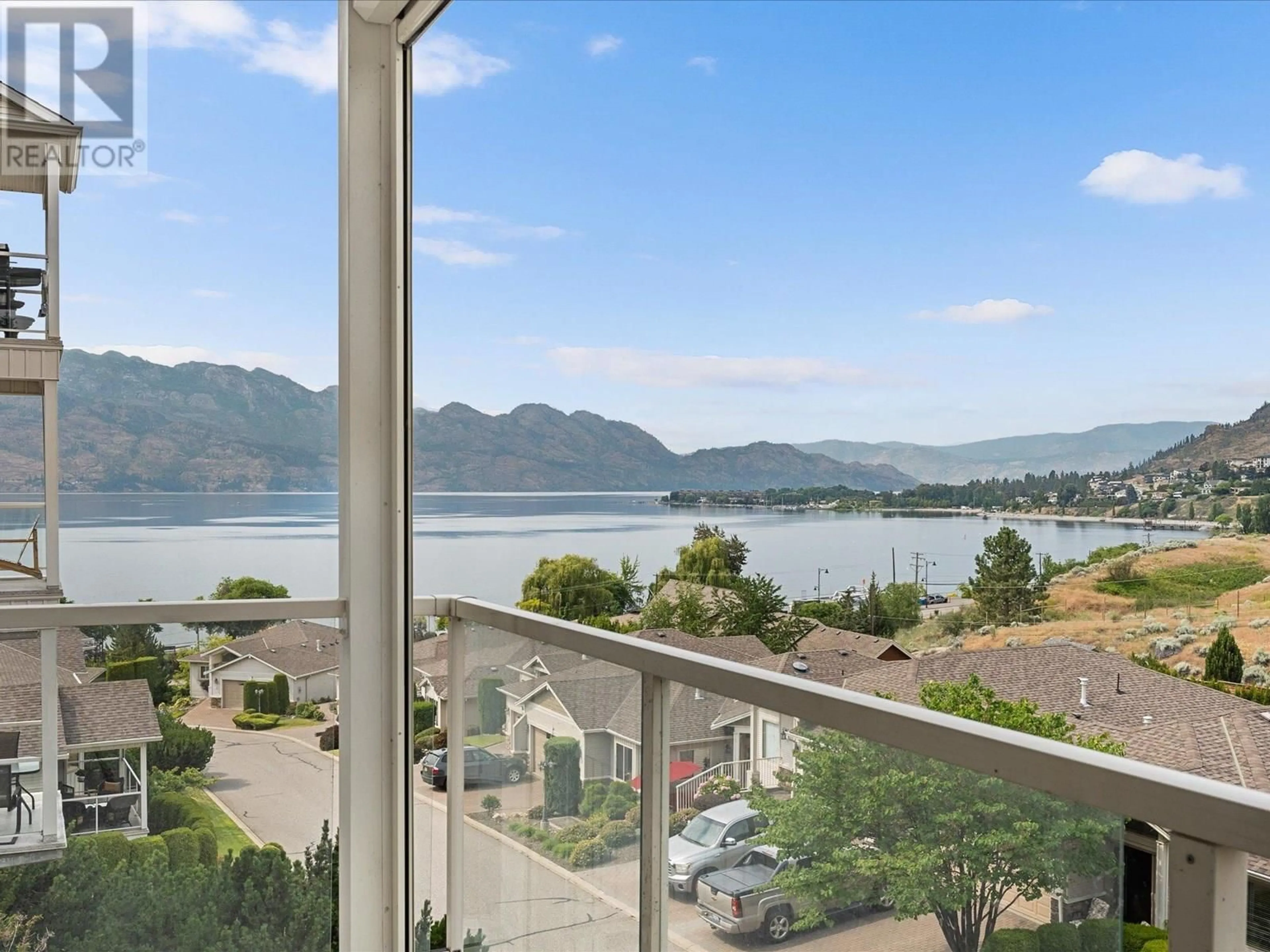 Balcony in the apartment, water/lake/river/ocean view for 202 - 2100 BOUCHERIE ROAD, West Kelowna British Columbia V4T2X1