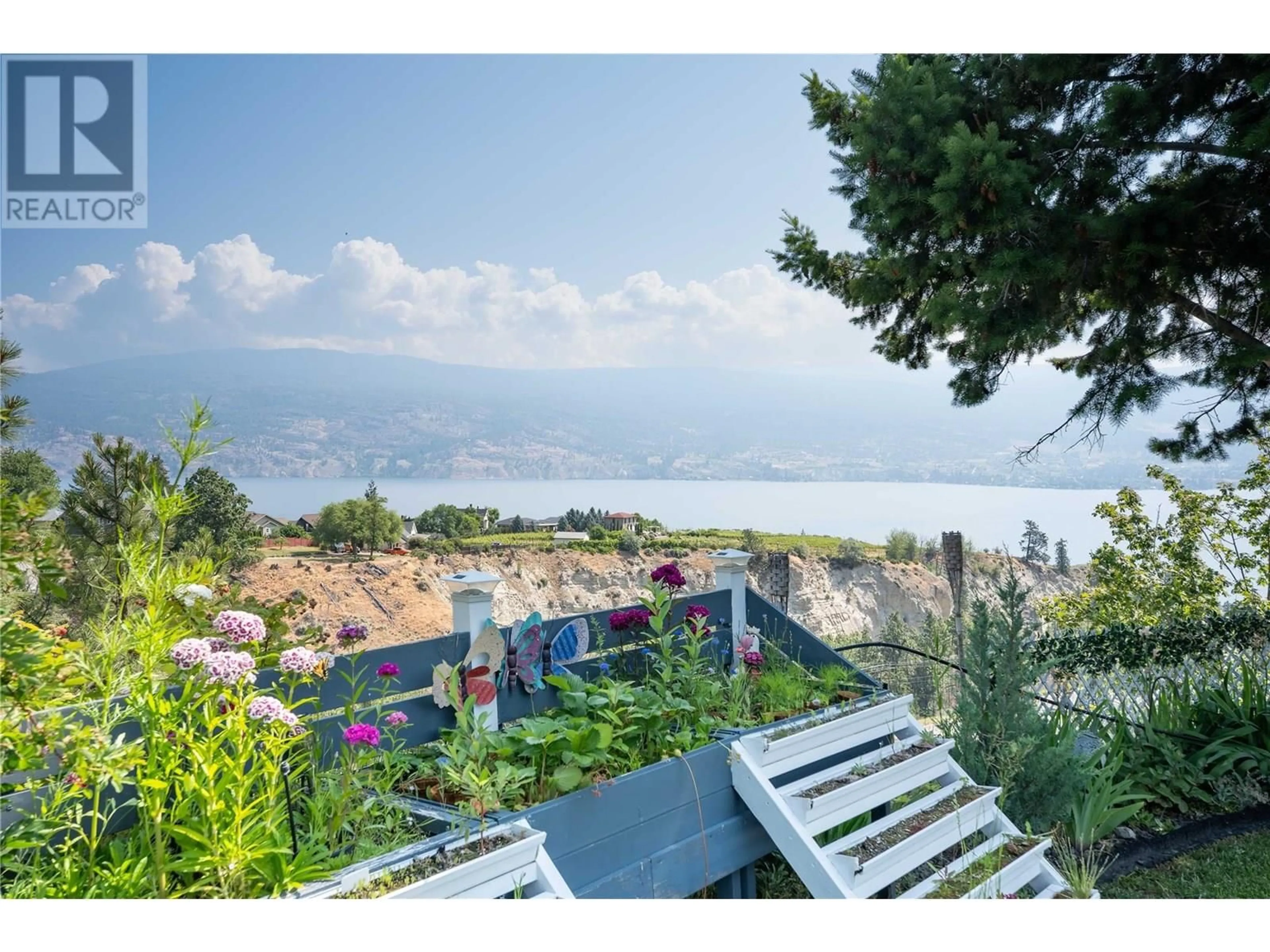 A pic from outside/outdoor area/front of a property/back of a property/a pic from drone, water/lake/river/ocean view for 6908 HESPELER ROAD, Summerland British Columbia V0H1Z4