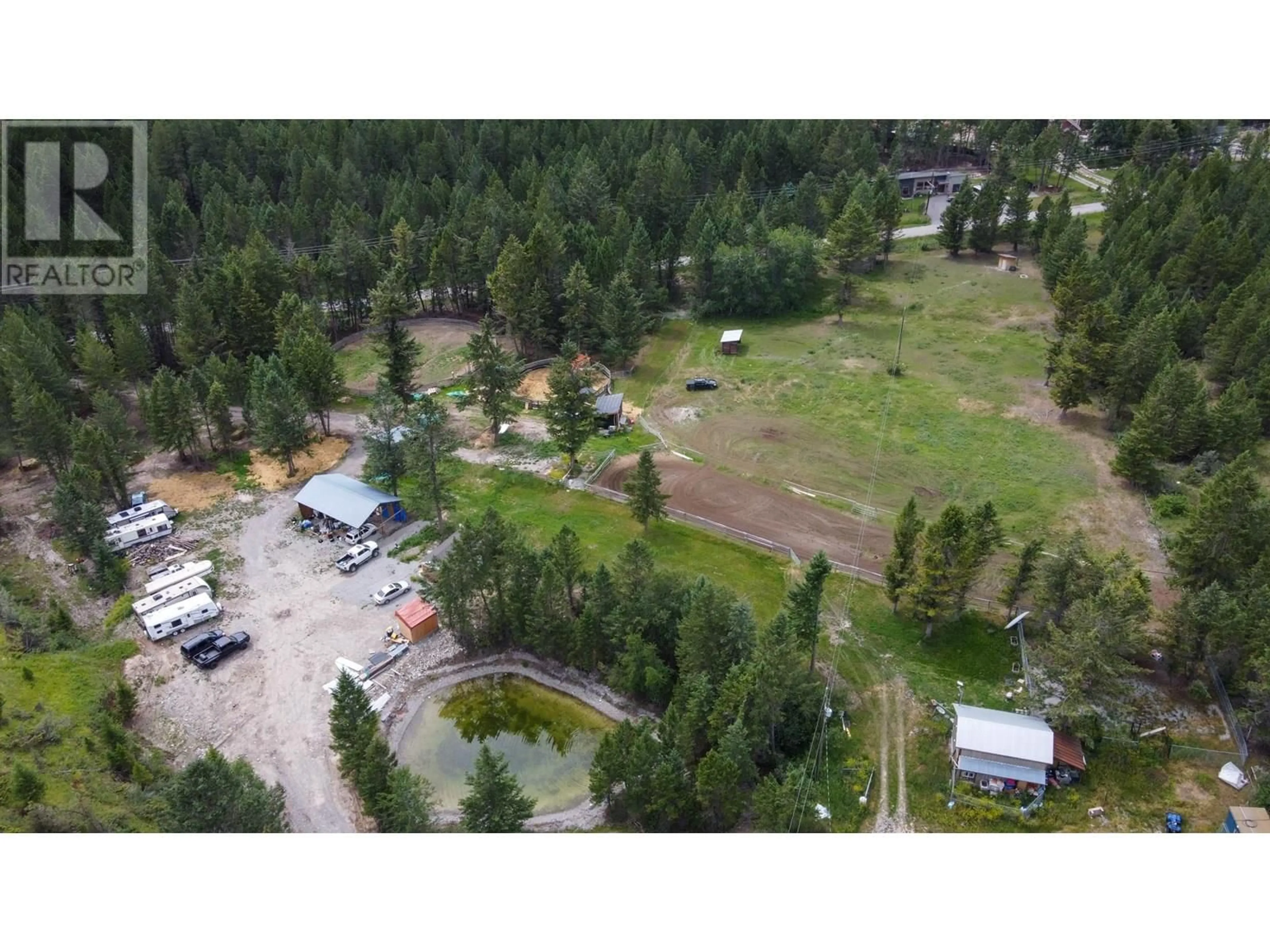A pic from outside/outdoor area/front of a property/back of a property/a pic from drone, mountain view for Lot 1 KOOTENAY #3 ROAD, Fairmont Hot Springs British Columbia V0B1L0