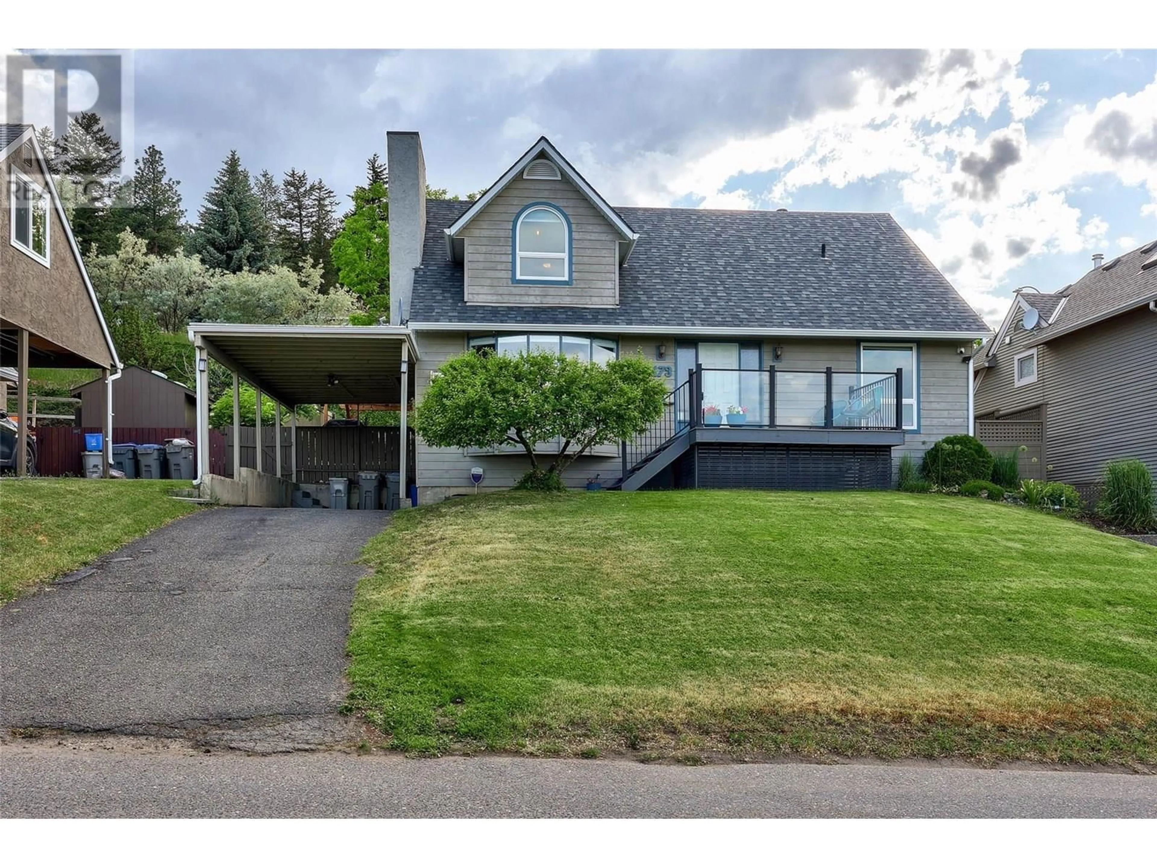 Home with vinyl exterior material, street for 2173 SIFTON LANE, Kamloops British Columbia V1S1A4