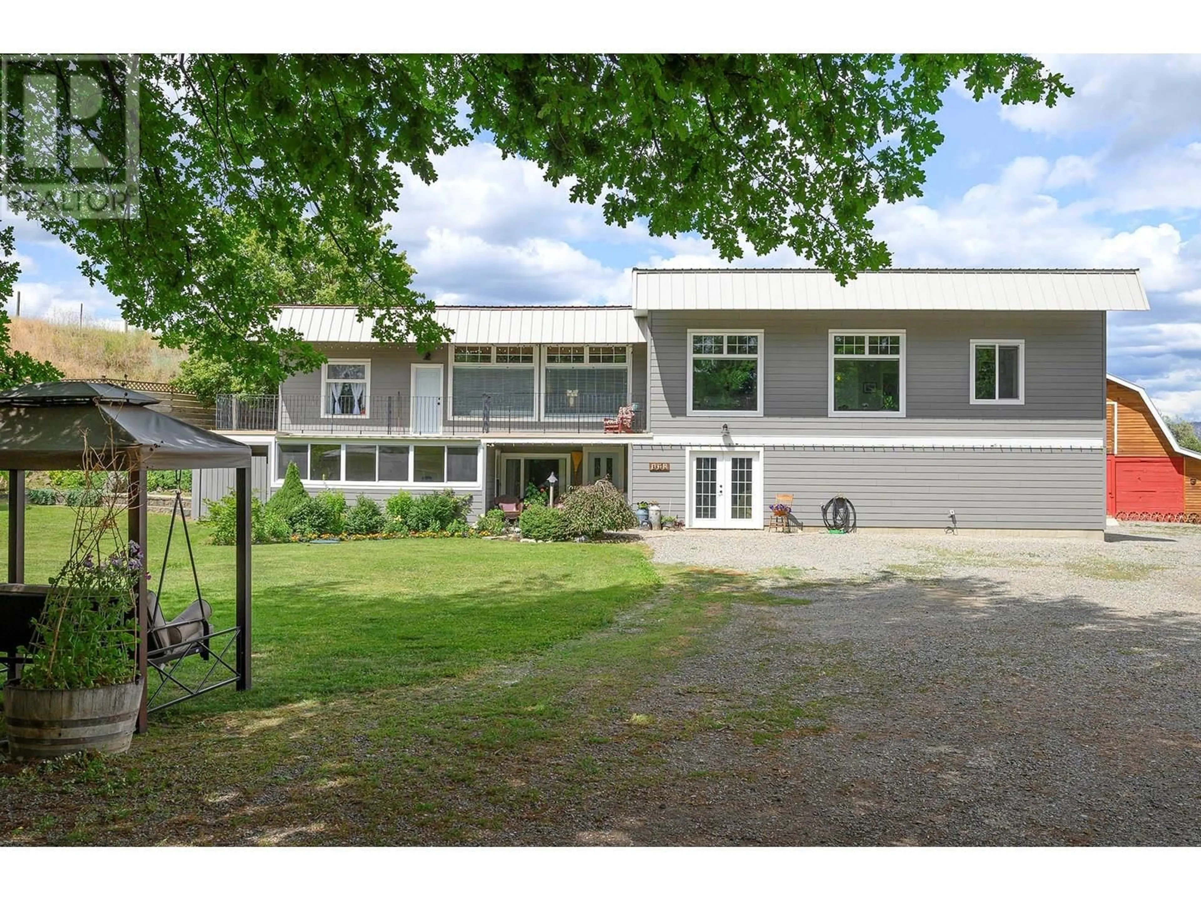 A pic from outside/outdoor area/front of a property/back of a property/a pic from drone, street for 570 DAIRY ROAD, Kamloops British Columbia V2B8N5