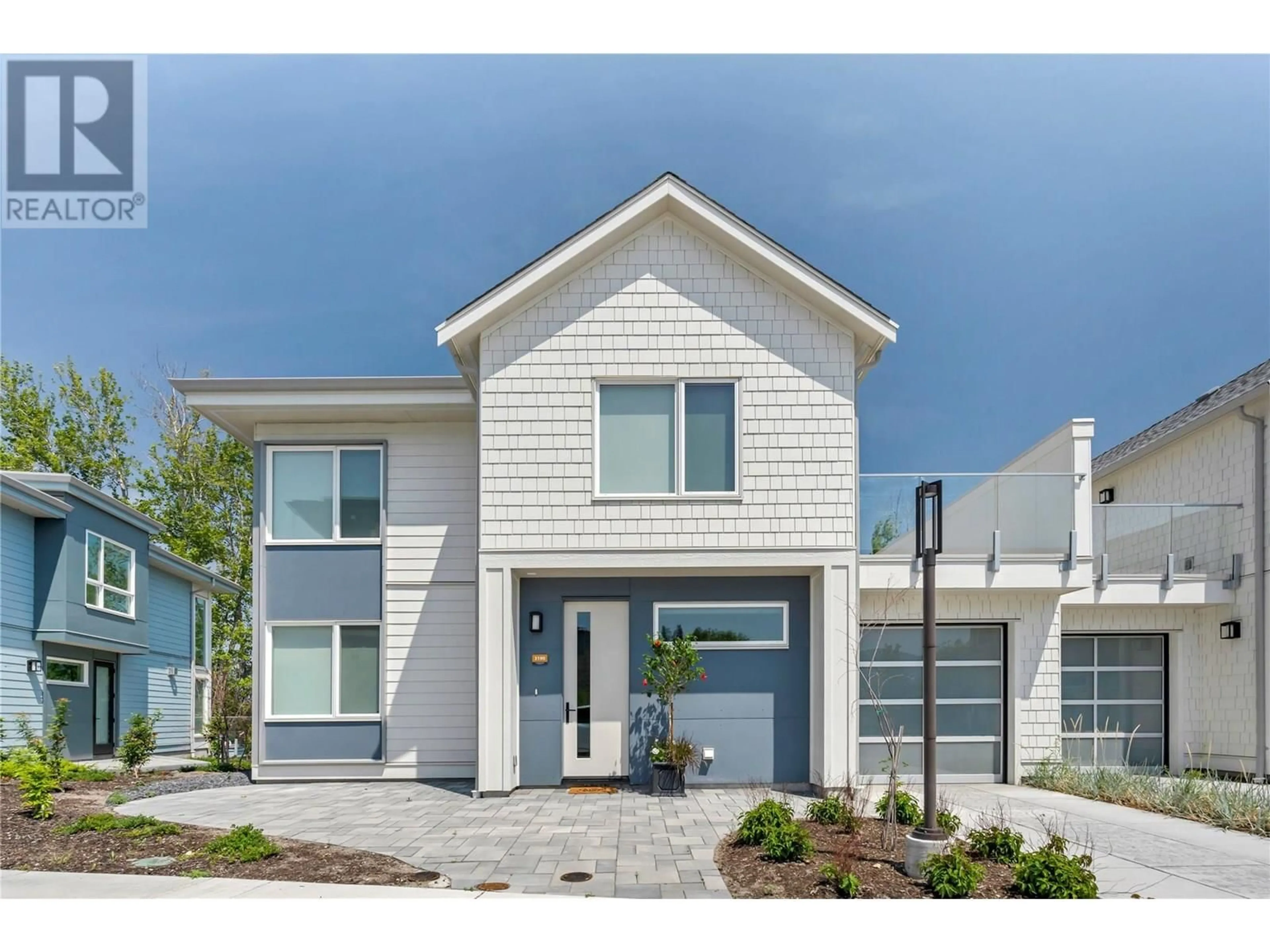 Home with vinyl exterior material, street for 3190 LANDRY CRESCENT, Summerland British Columbia V0H1Z9