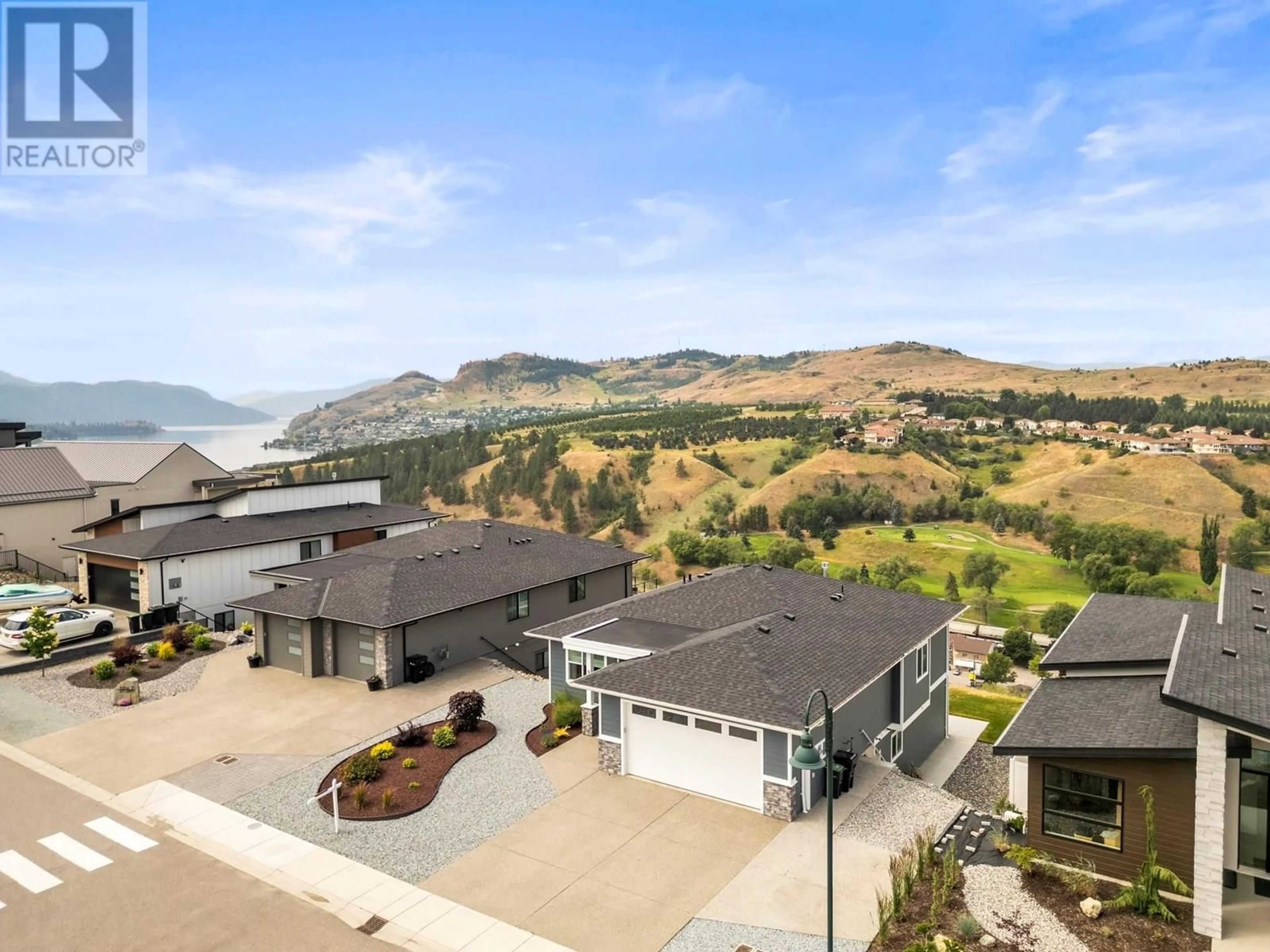 A pic from outside/outdoor area/front of a property/back of a property/a pic from drone, mountain view for 934 MT GRIFFIN ROAD, Vernon British Columbia V1B0A5