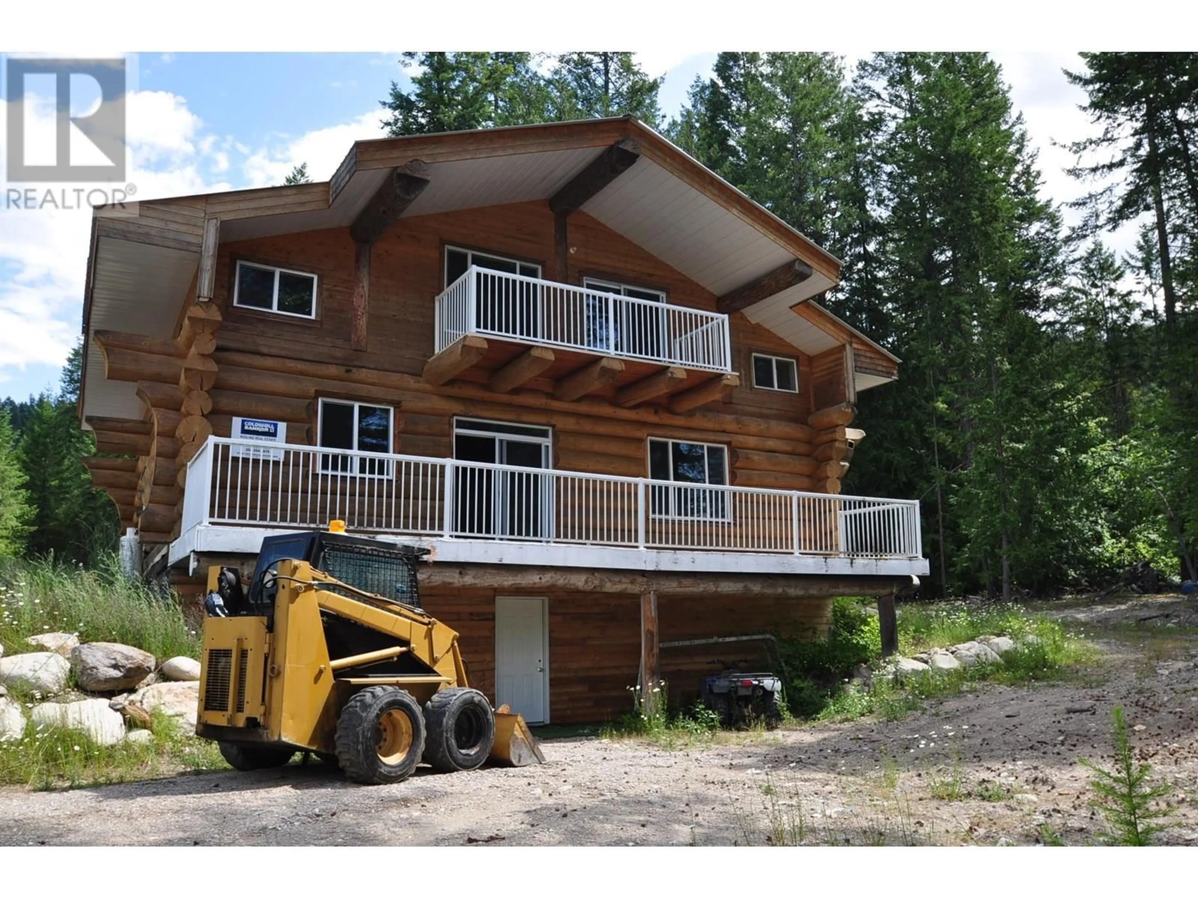 Home with vinyl exterior material, building for 7733 CAMPBELL CREEK ROAD, Kaslo British Columbia V0G1M0