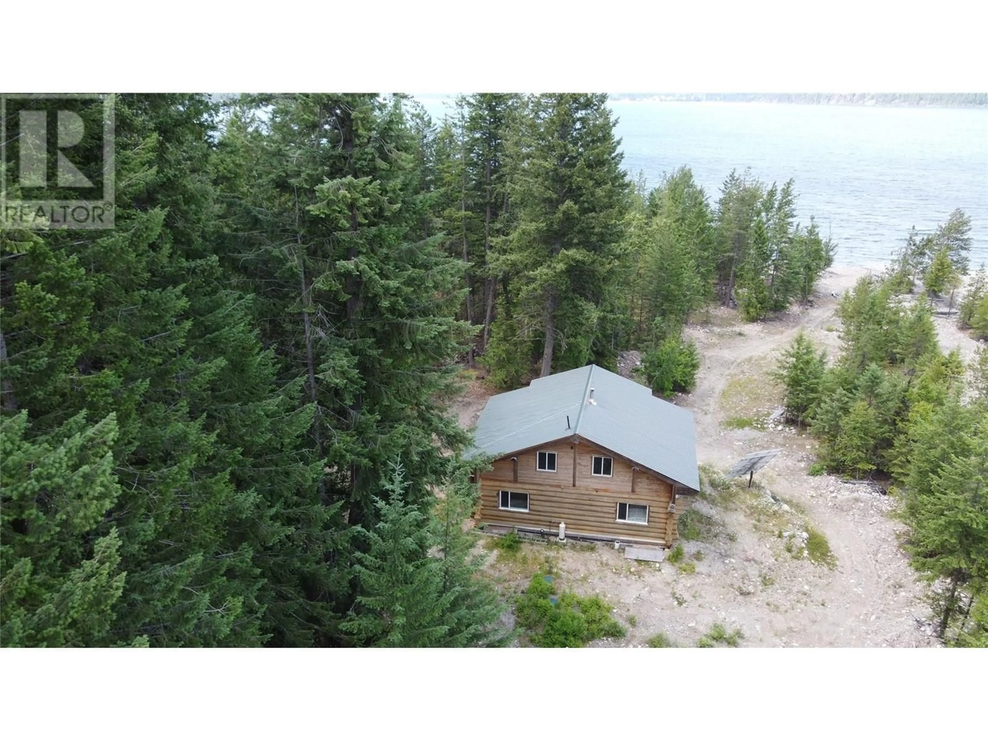 A pic from outside/outdoor area/front of a property/back of a property/a pic from drone, forest/trees view for 7733 CAMPBELL CREEK ROAD, Kaslo British Columbia V0G1M0