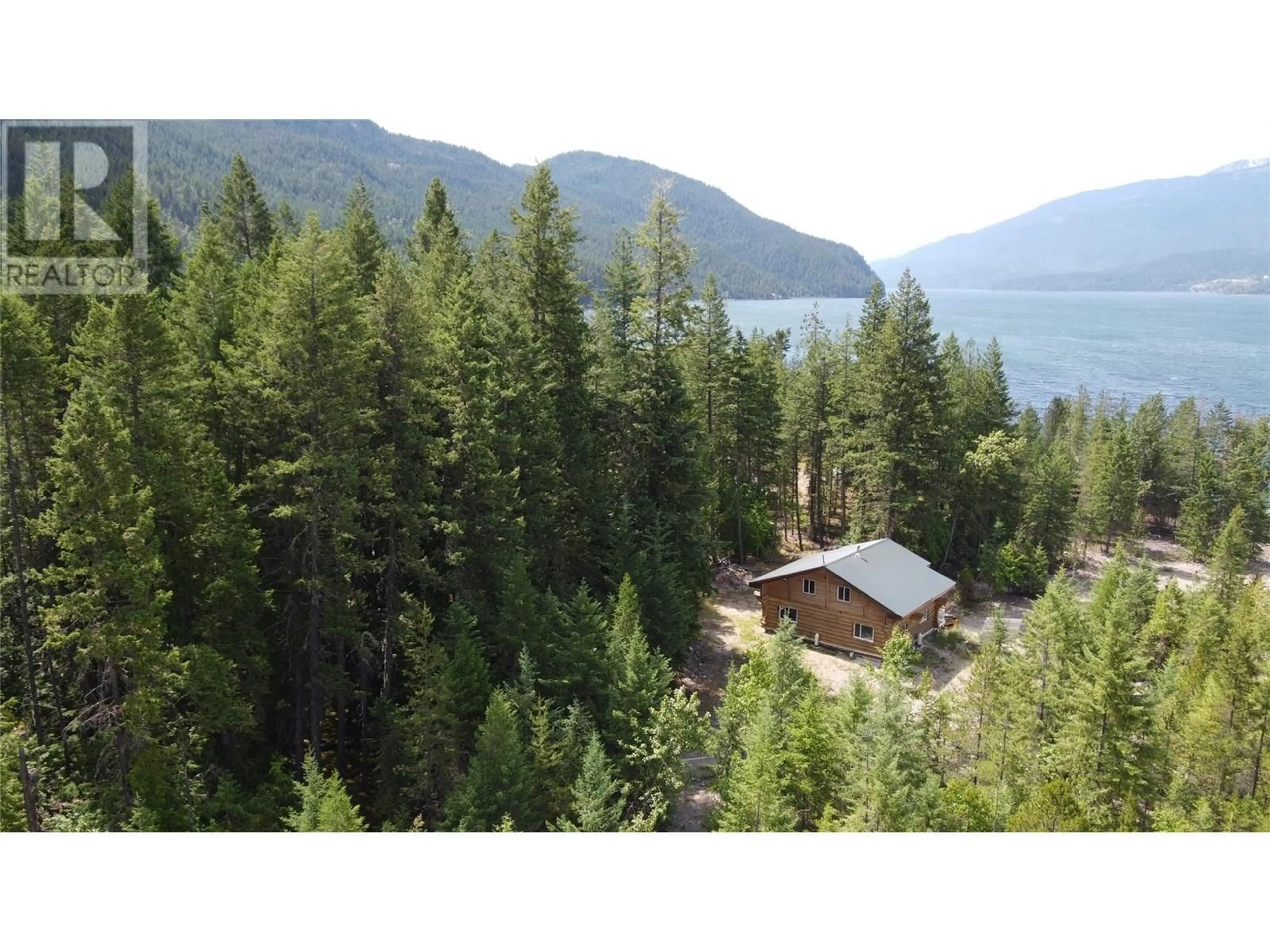 A pic from outside/outdoor area/front of a property/back of a property/a pic from drone, unknown for 7733 CAMPBELL CREEK ROAD, Kaslo British Columbia V0G1M0