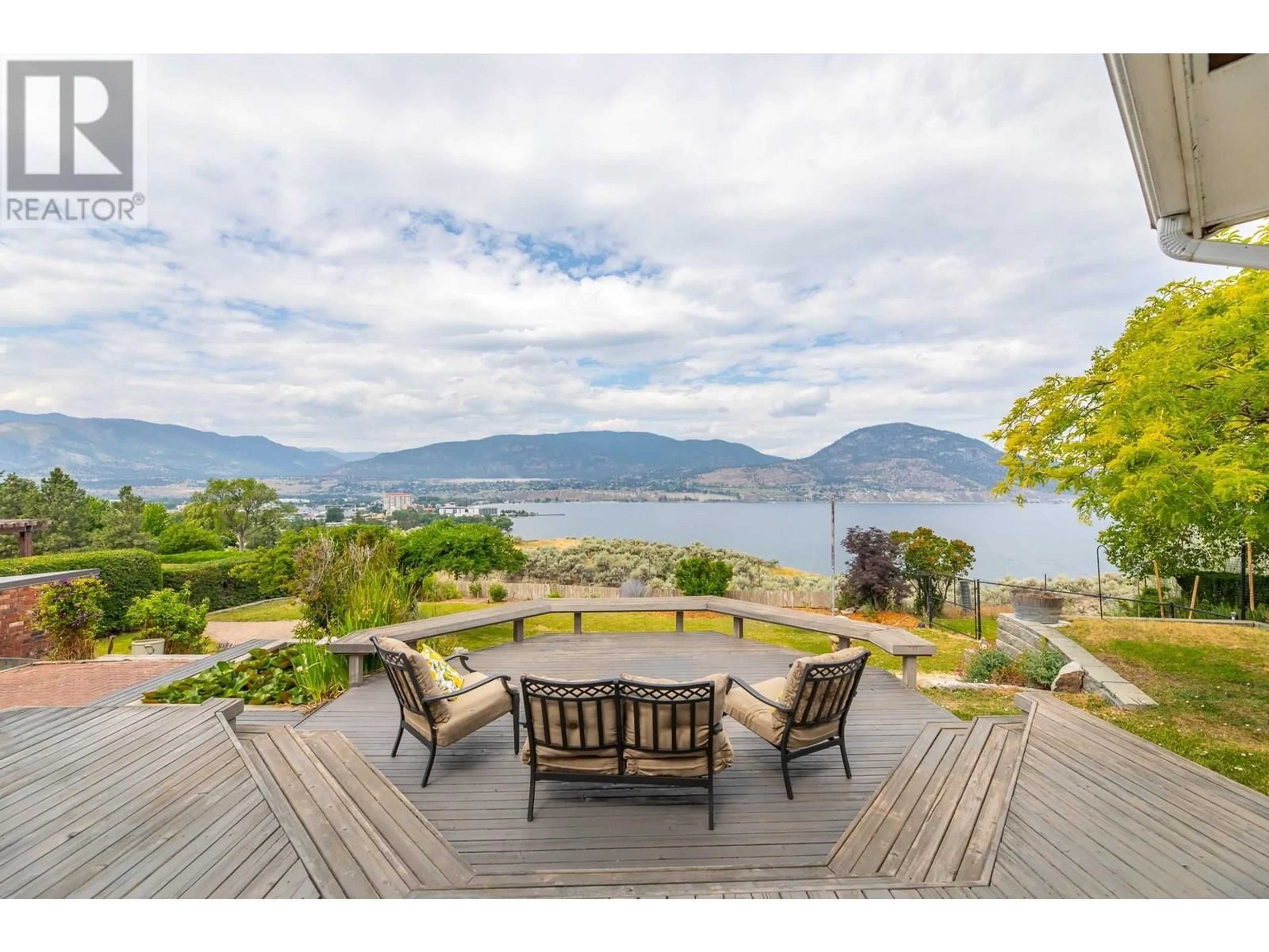 Patio, water/lake/river/ocean view for 198 BANKVIEW PLACE, Penticton British Columbia V2A1B4