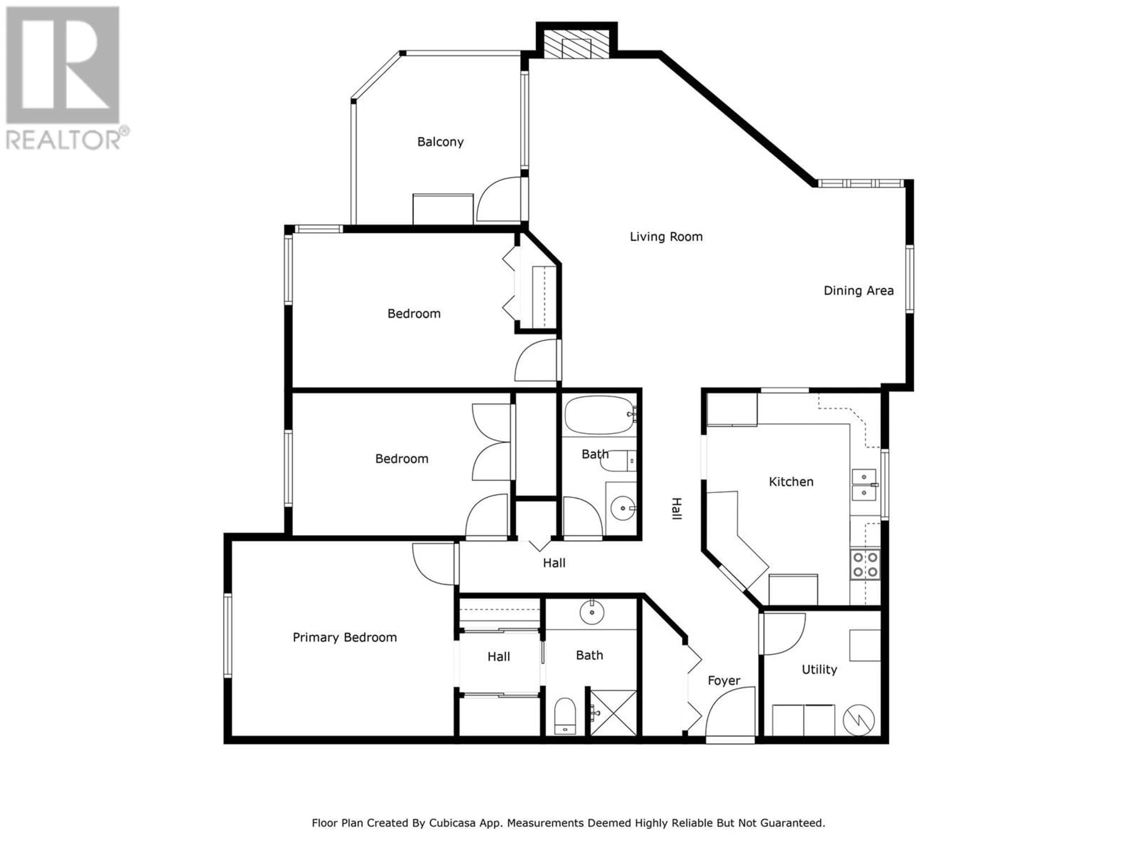Floor plan for 105 - 1185 HUGH ALLAN DRIVE, Kamloops British Columbia V1S1T3