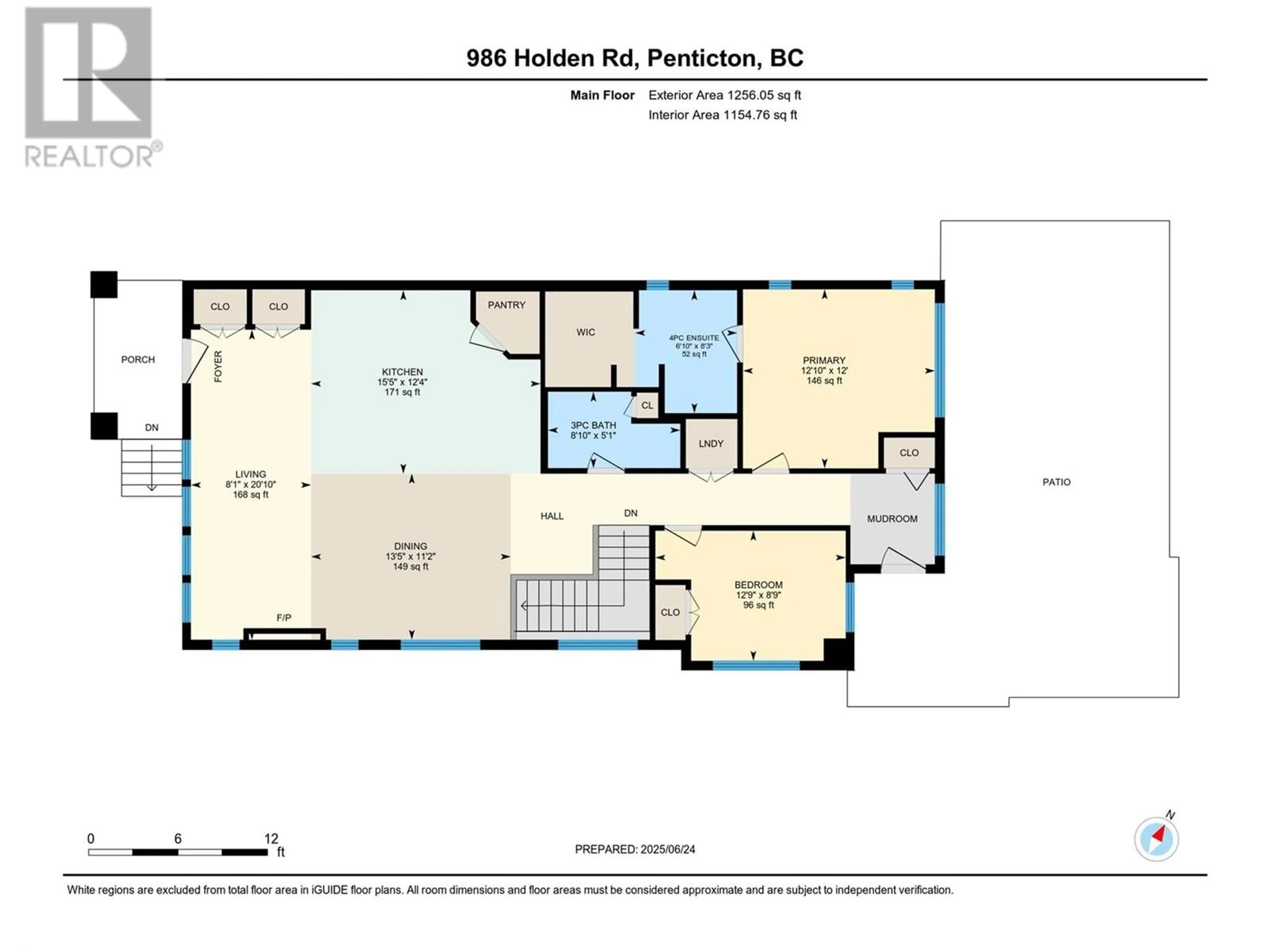 Floor plan for 986 HOLDEN ROAD, Penticton British Columbia V2A9G4