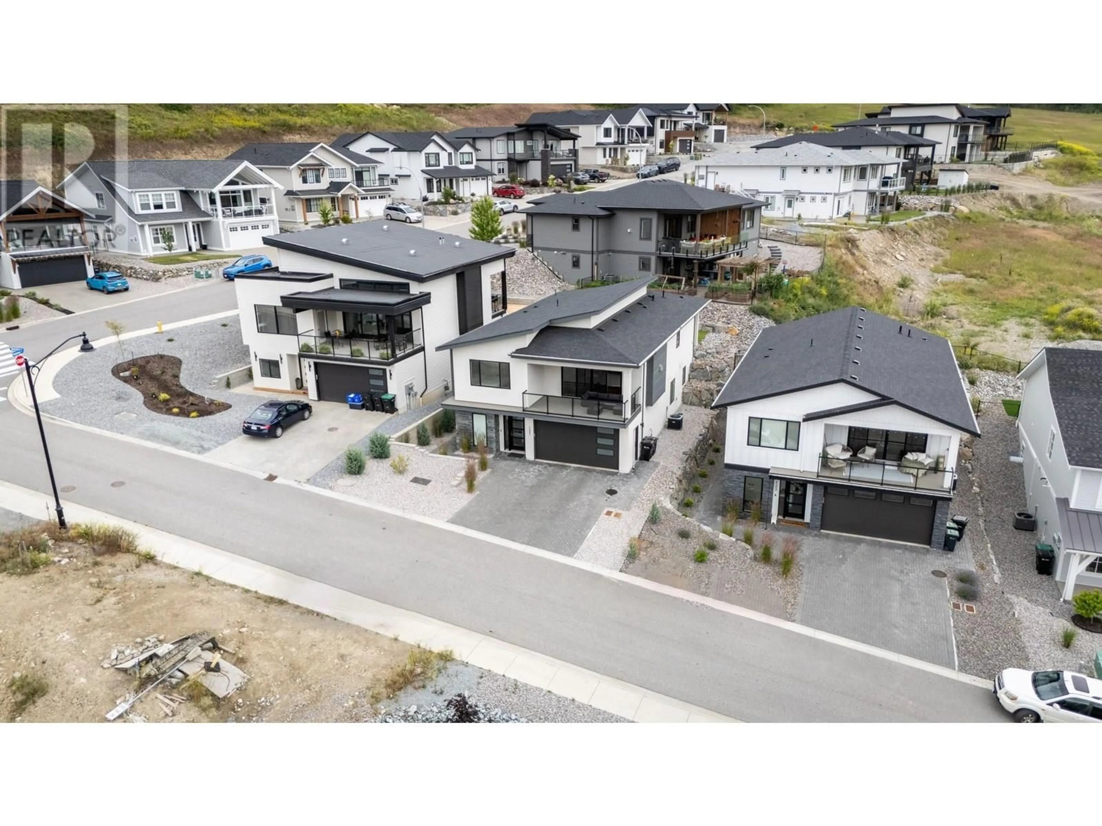 A pic from outside/outdoor area/front of a property/back of a property/a pic from drone, mountain view for 137 WHITEFISH ROAD, Vernon British Columbia V1B3M5
