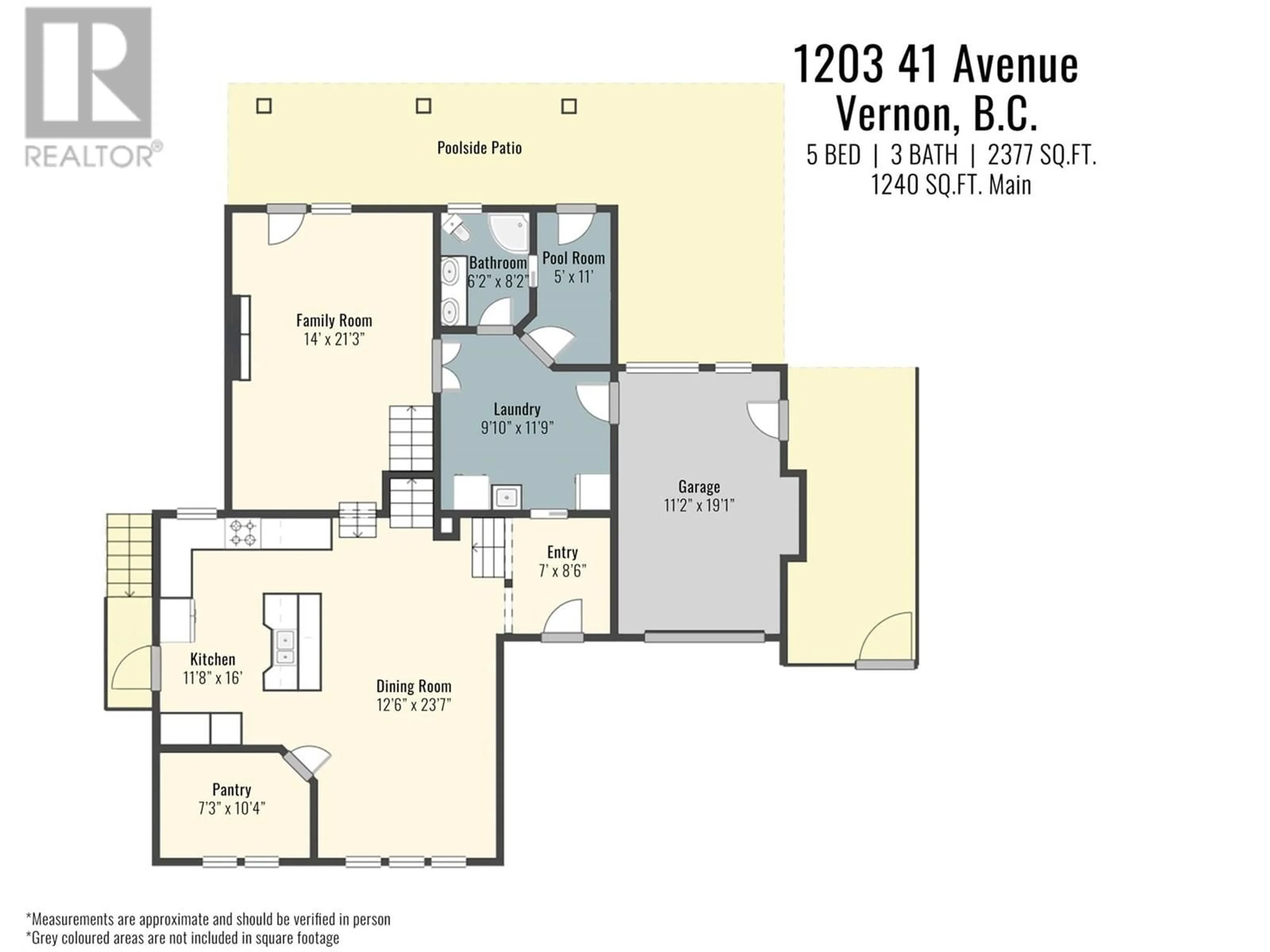 Floor plan for 1203 41 AVENUE, Vernon British Columbia V1T8A6