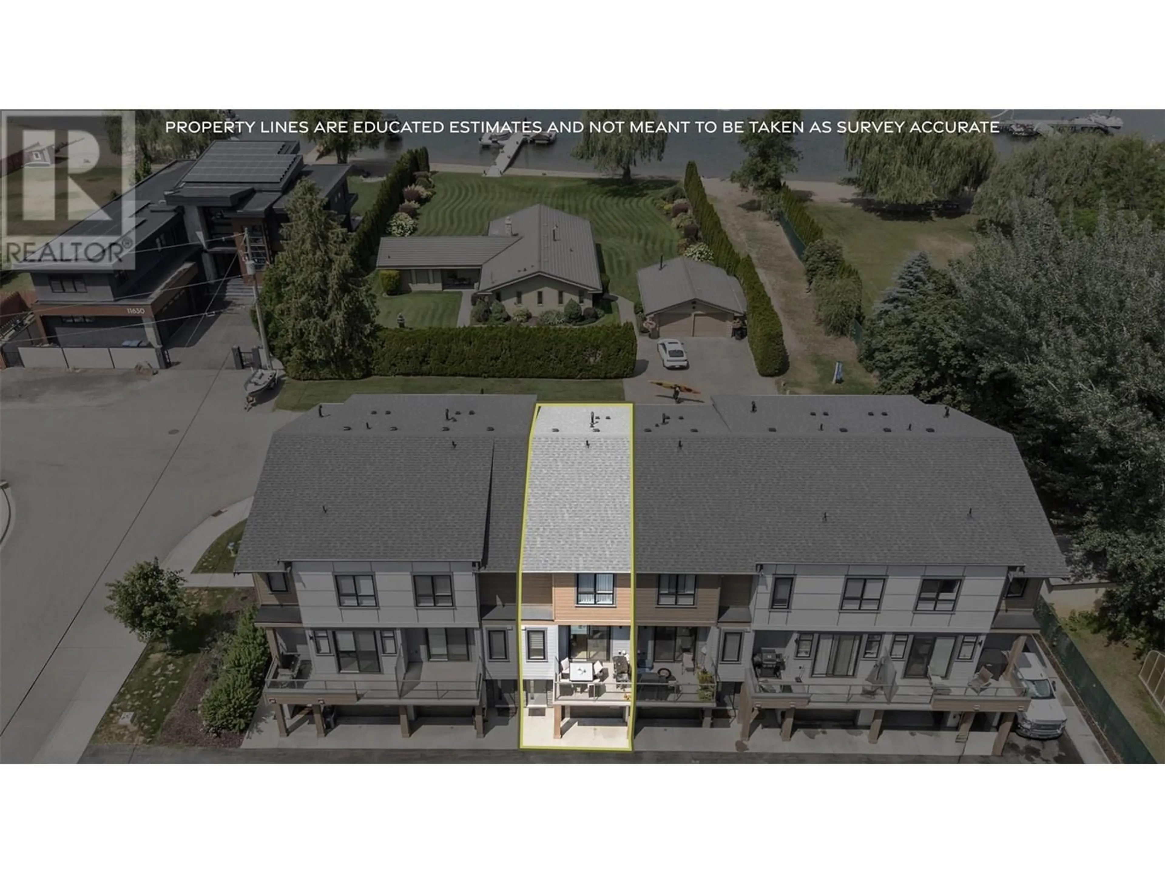 A pic from outside/outdoor area/front of a property/back of a property/a pic from drone, unknown for 104 - 11581 ROGERS ROAD, Lake Country British Columbia V4V1X8