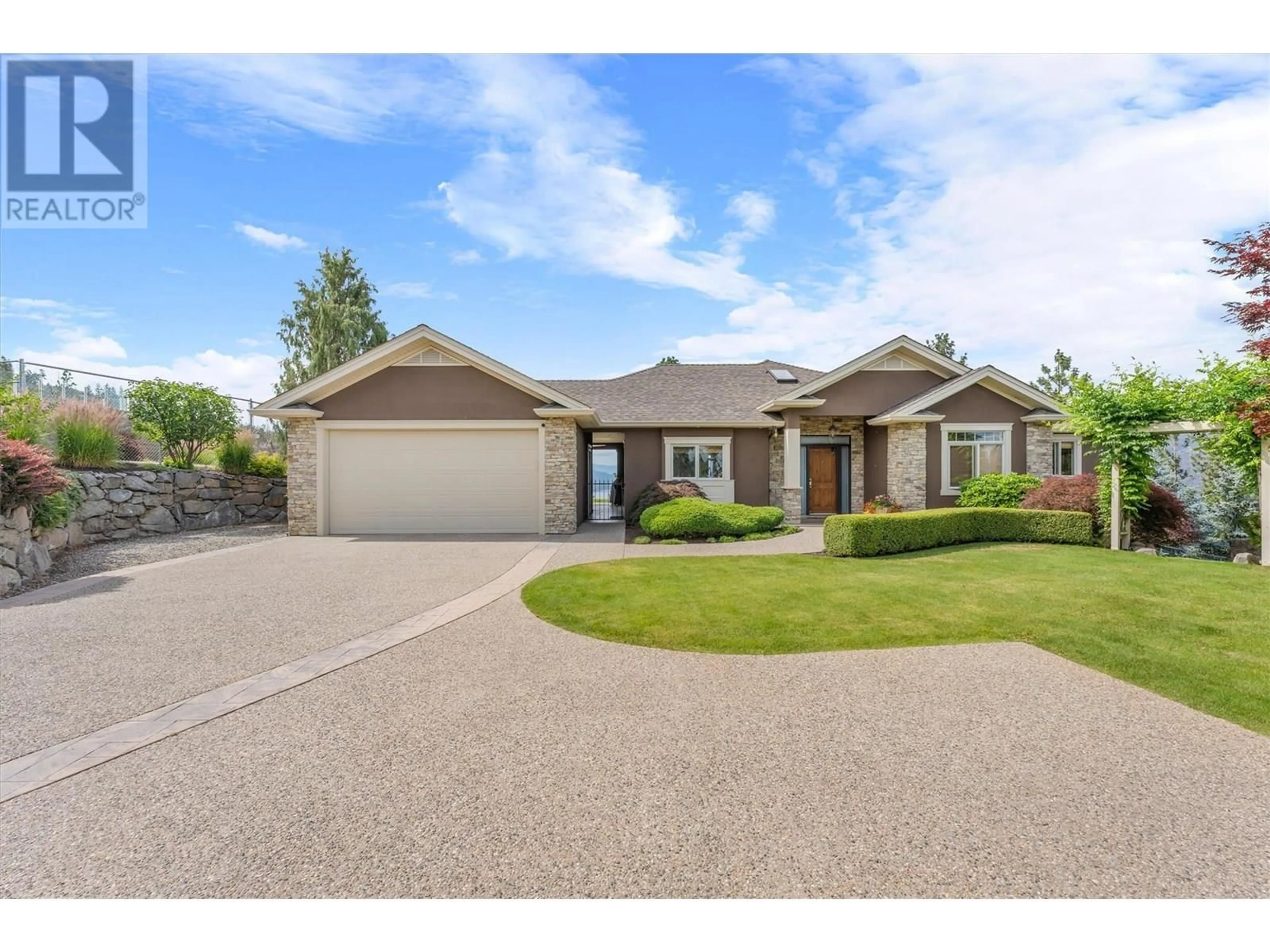 Home with brick exterior material, street for 30 - 10726 NIGHTHAWK ROAD, Lake Country British Columbia V4V2K7