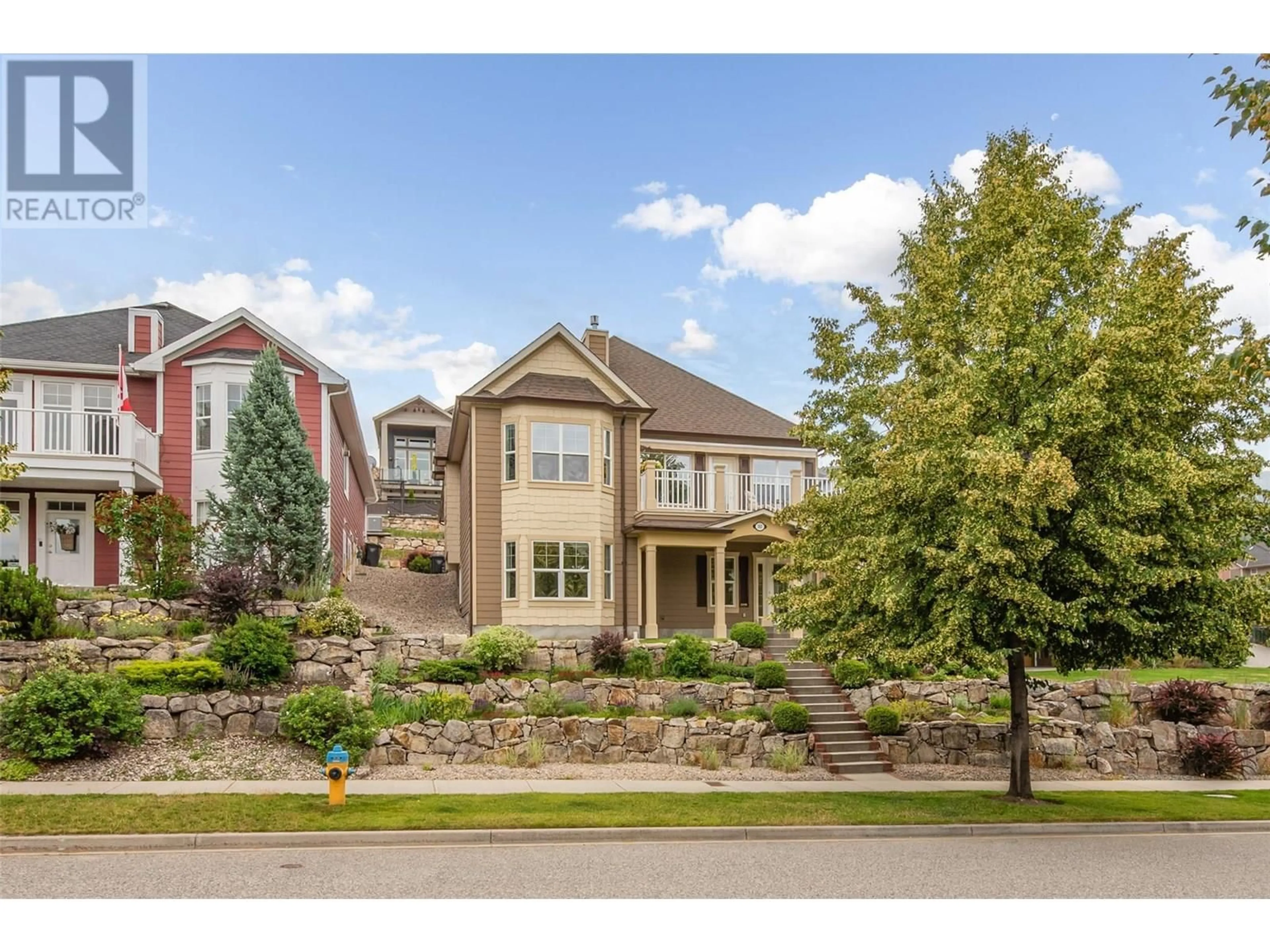 Home with brick exterior material, street for 343 MCCARREN AVENUE, Kelowna British Columbia V1W5A6