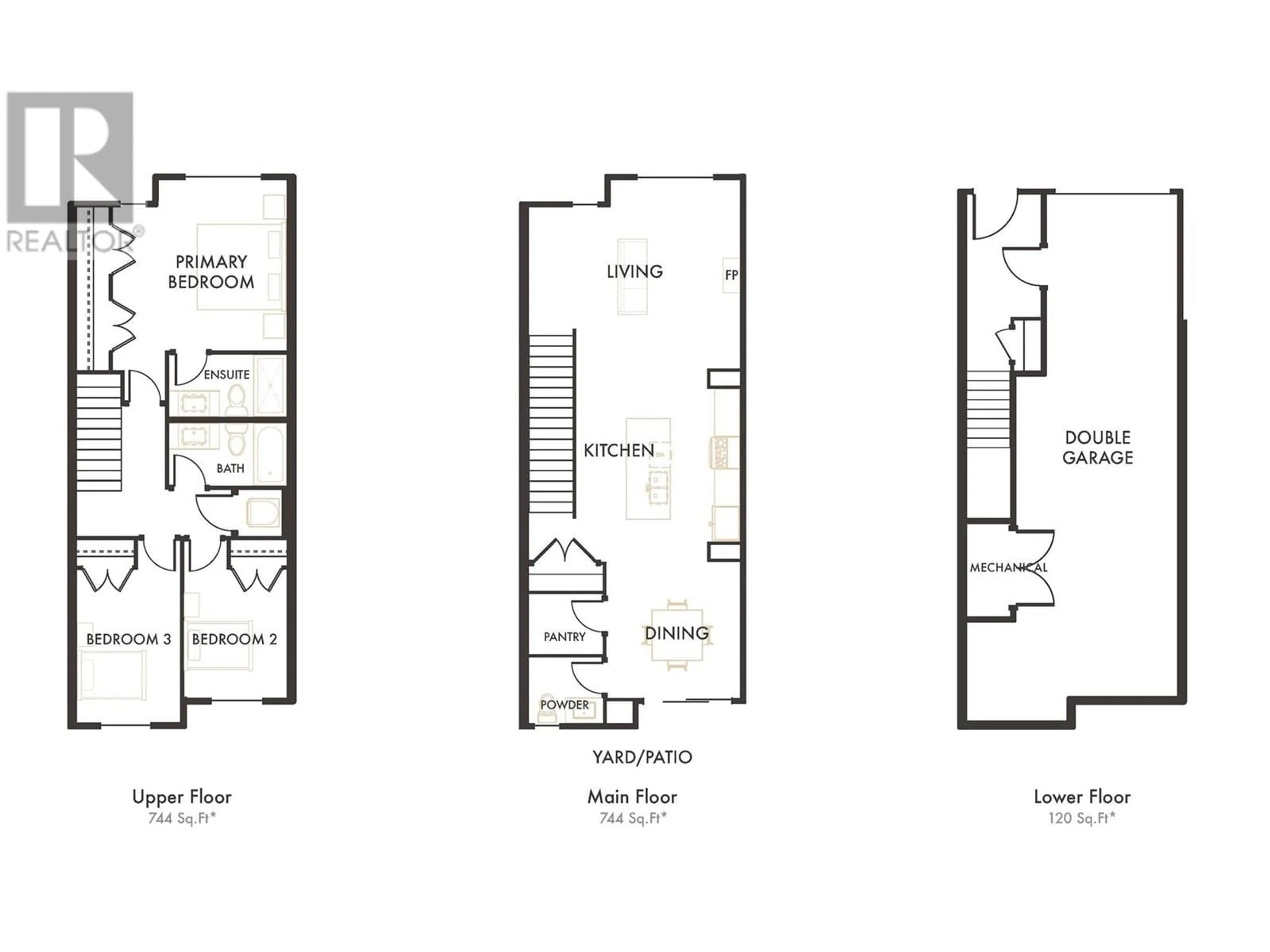 Floor plan for 17 - 2835 CANYON CREST DRIVE, West Kelowna British Columbia V4T0G8