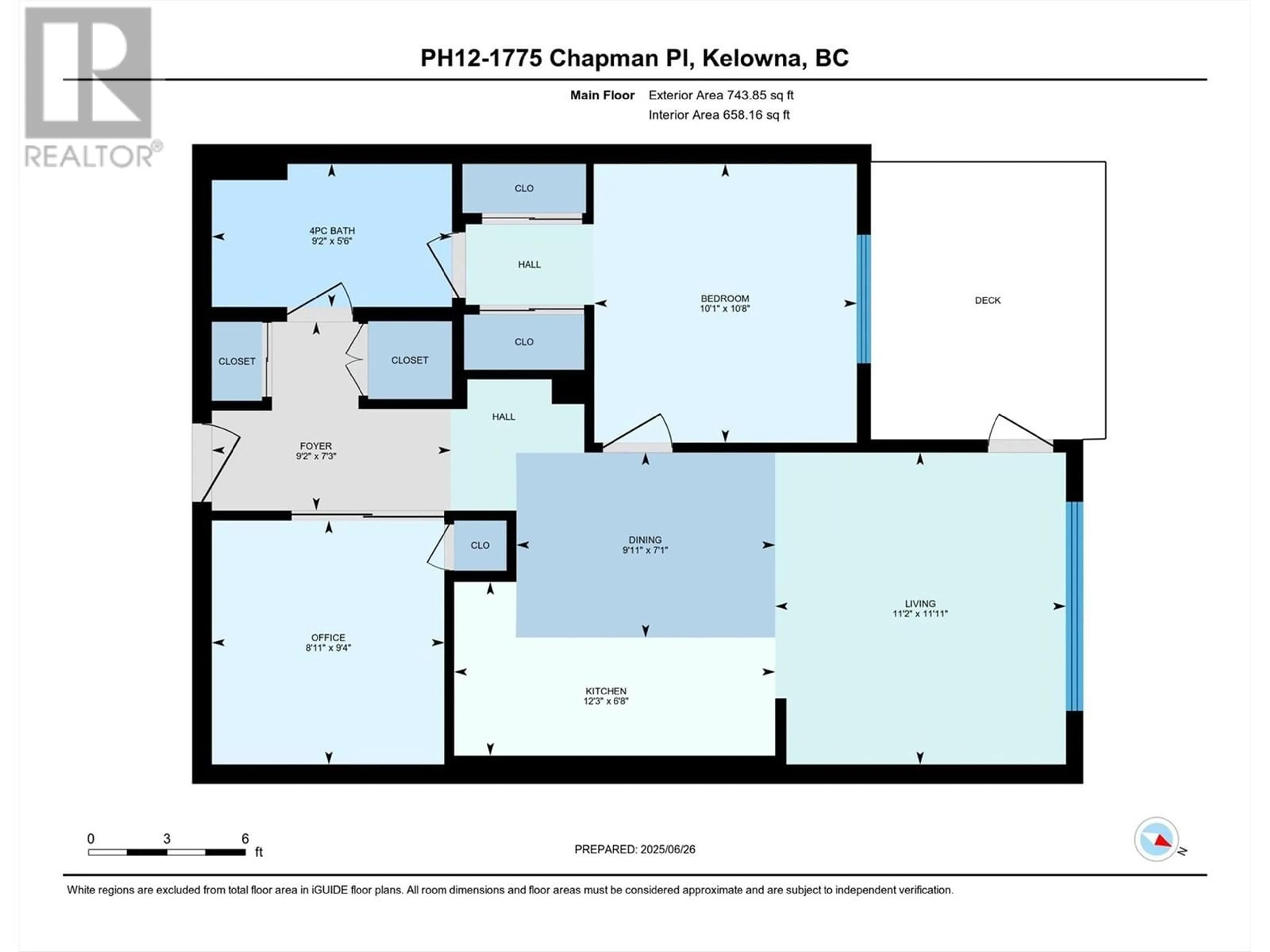 Floor plan for PH12 - 1775 CHAPMAN PLACE, Kelowna British Columbia V1Y0G3