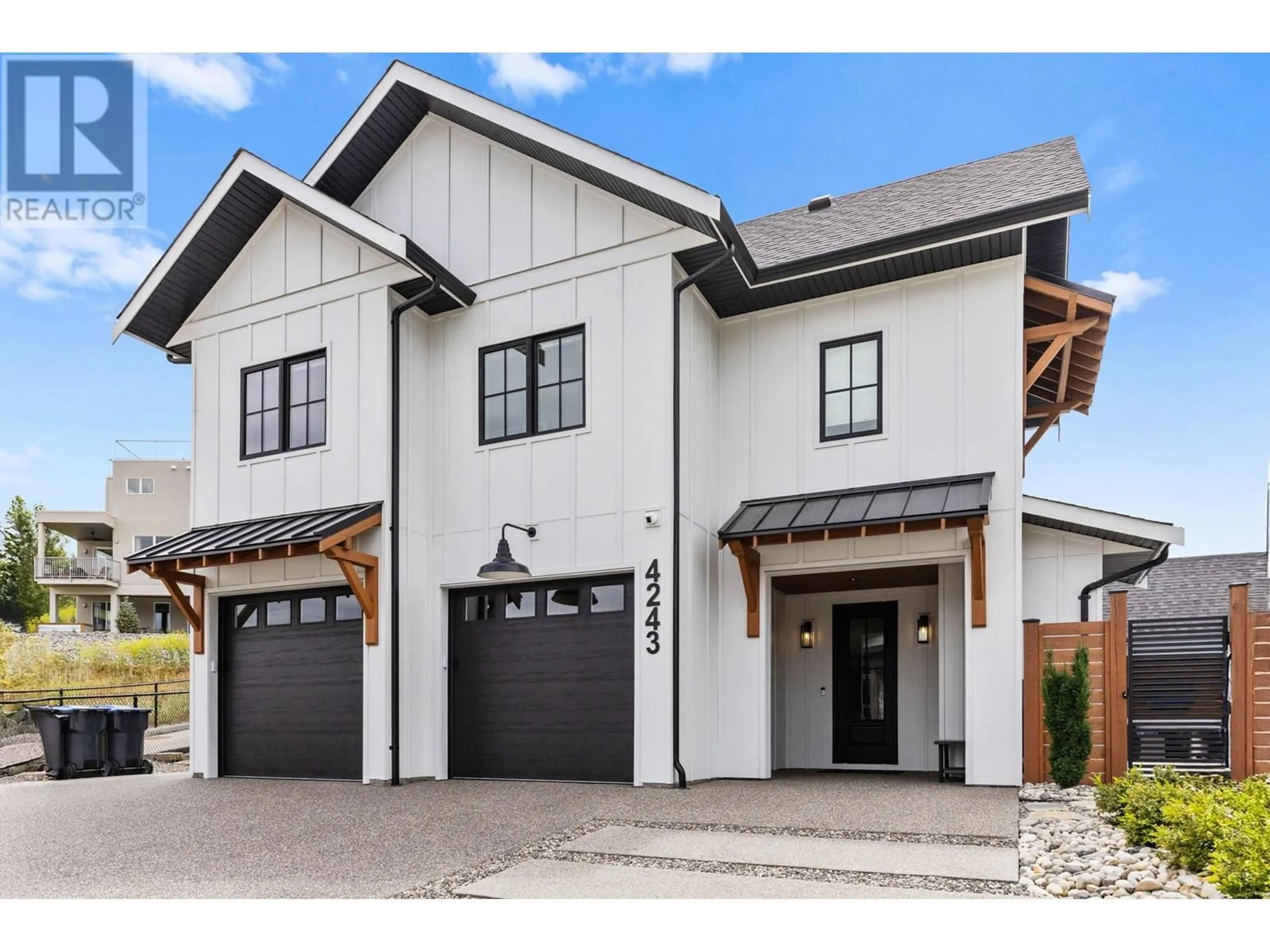 Home with brick exterior material, street for 4243 RUSSO STREET, Kelowna British Columbia V1W0C6