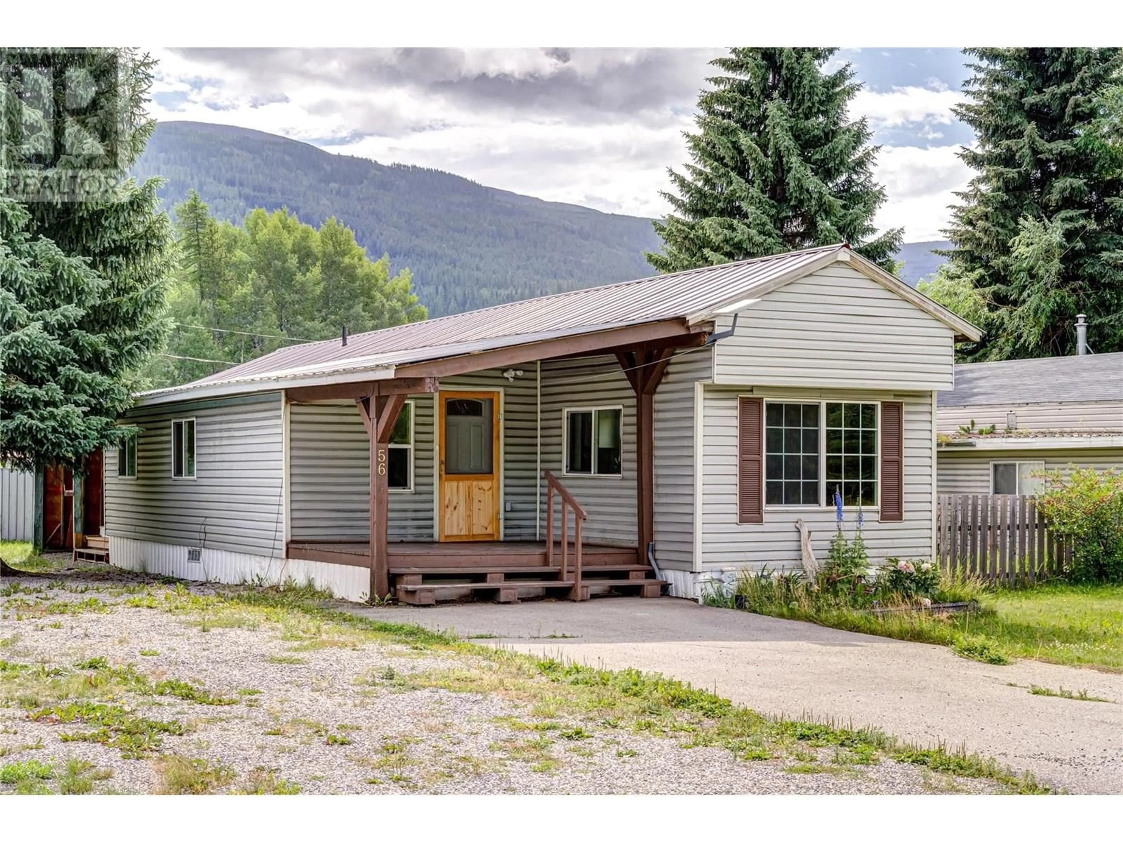 Home with vinyl exterior material, mountain view for 56 - 6272 LOWER ELK VALLEY ROAD, Sparwood British Columbia V0B2G3