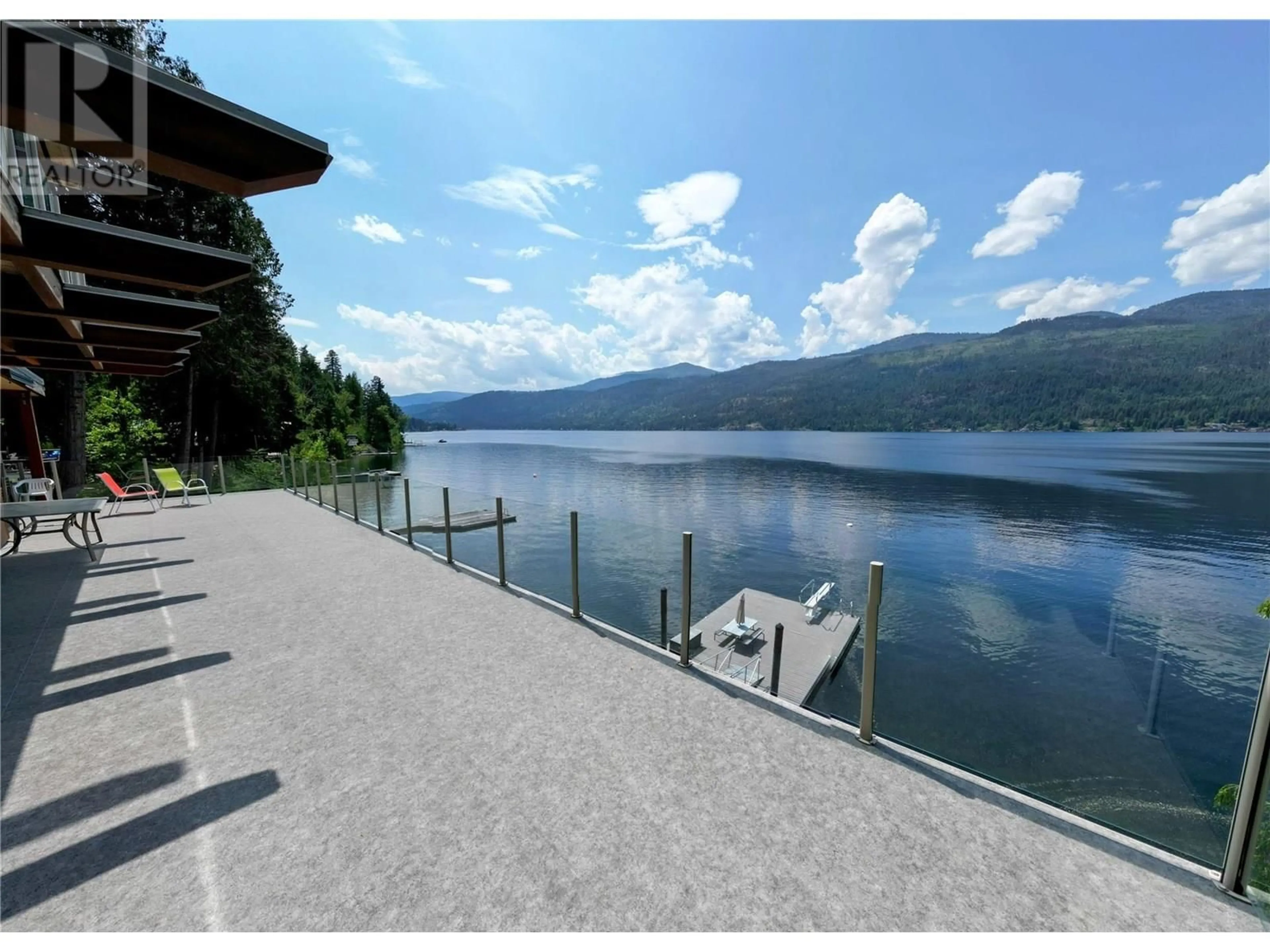 Patio, water/lake/river/ocean view for 2411 SUNSET DRIVE, Christina Lake British Columbia V0H1E2