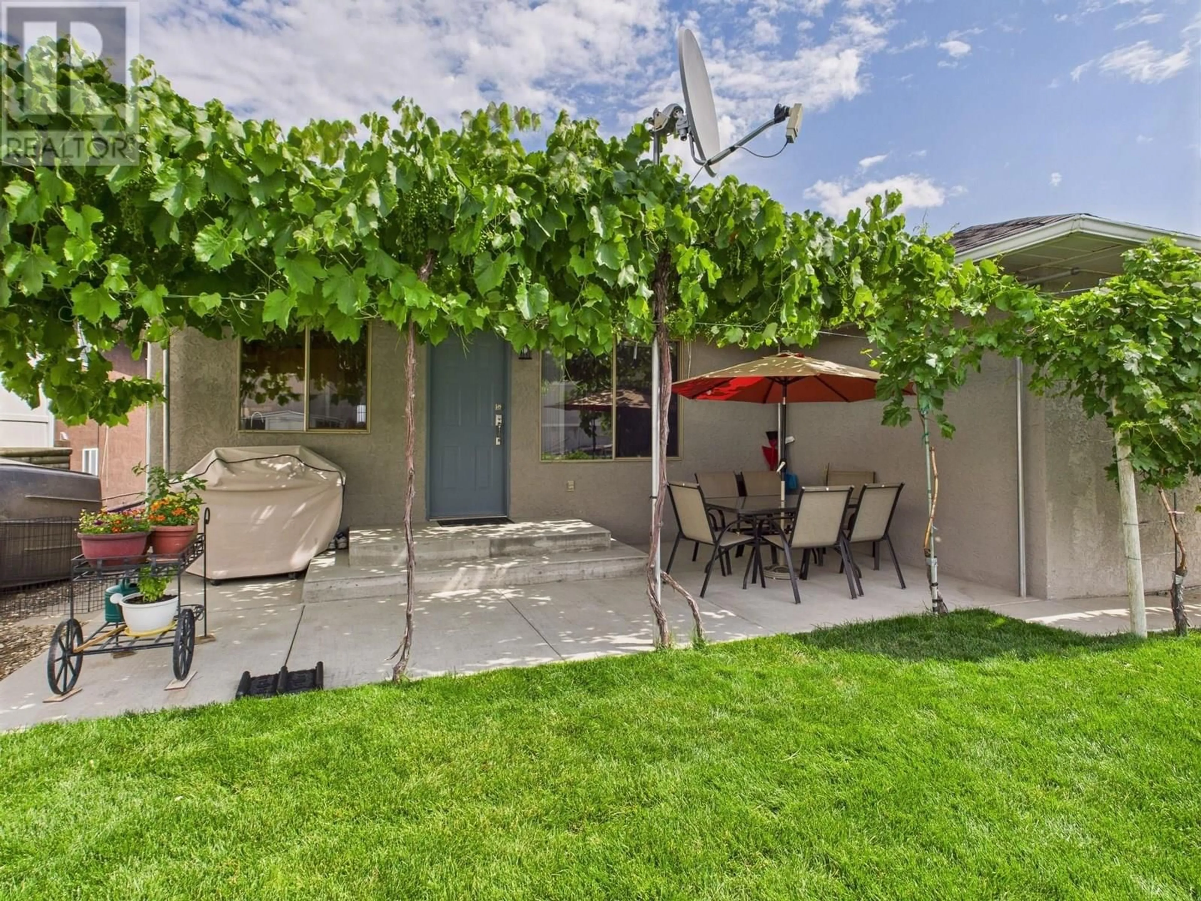 Patio, street for 12102 GOLF COURSE DRIVE, Osoyoos British Columbia V0H1V4
