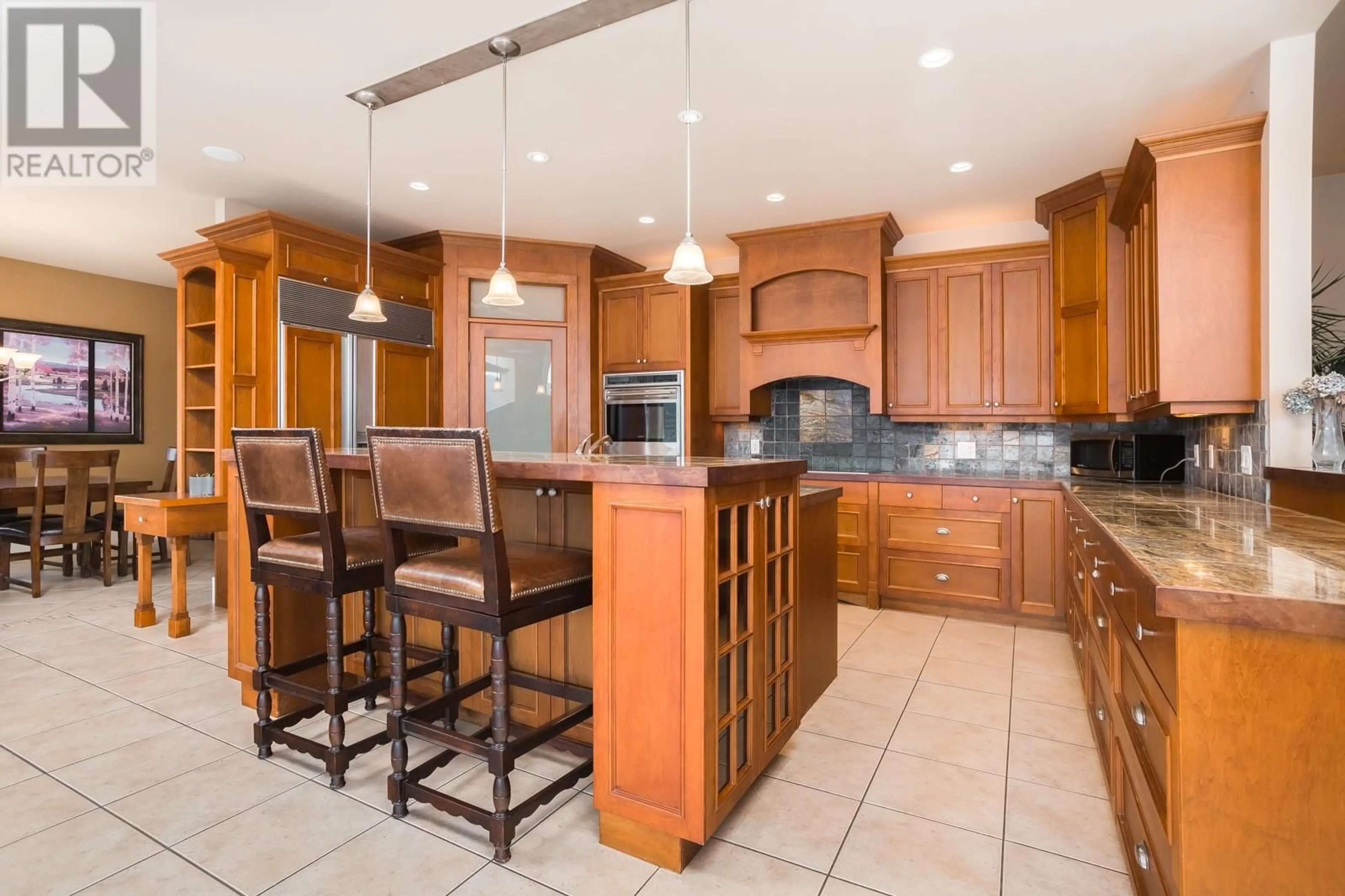 Open concept kitchen, ceramic/tile floor for 22402 BRIDGEMAN ROAD, Summerland British Columbia V0H1Z6