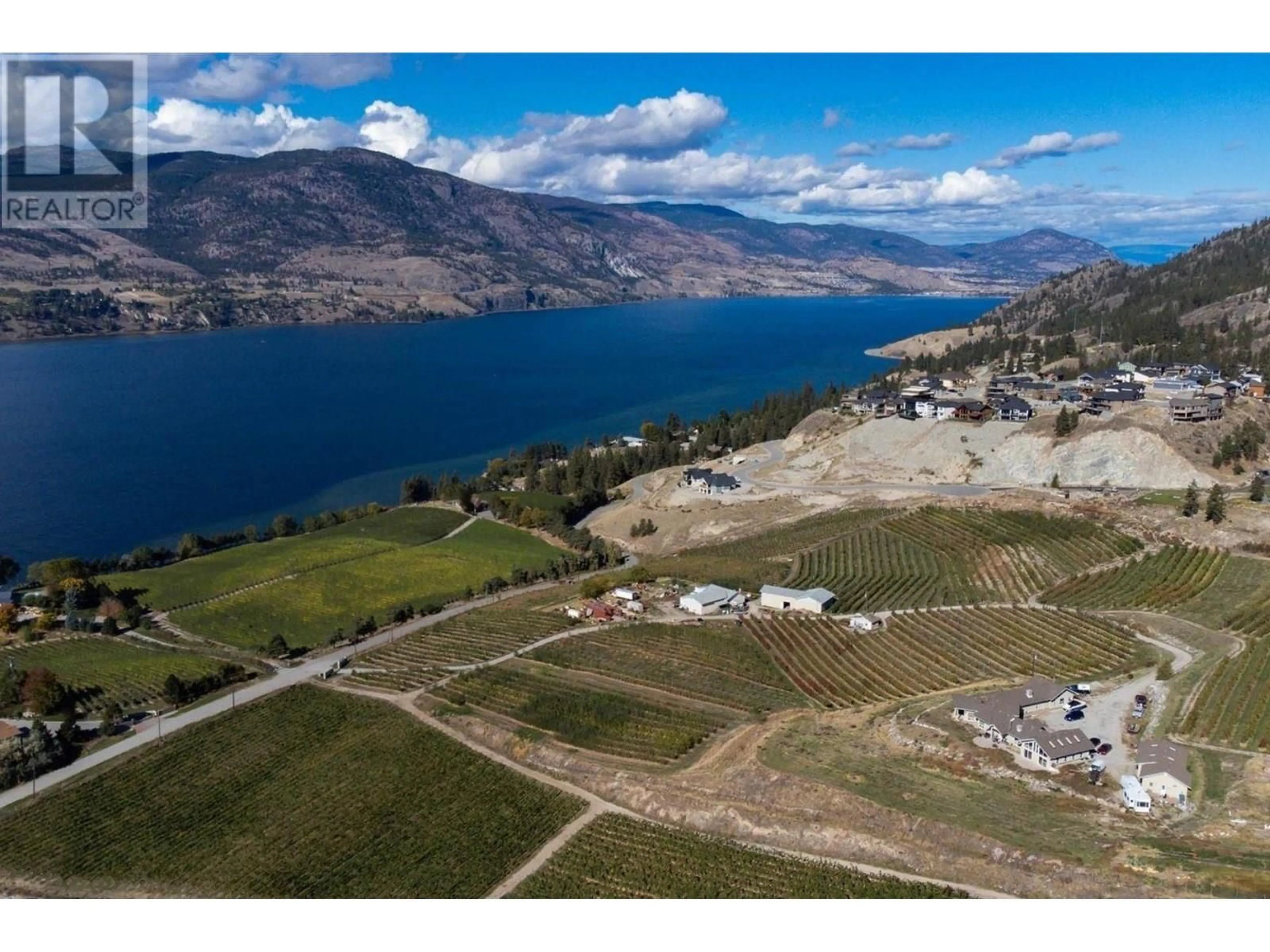 A pic from outside/outdoor area/front of a property/back of a property/a pic from drone, water/lake/river/ocean view for 385 MATHESON ROAD, Okanagan Falls British Columbia V0H1R5